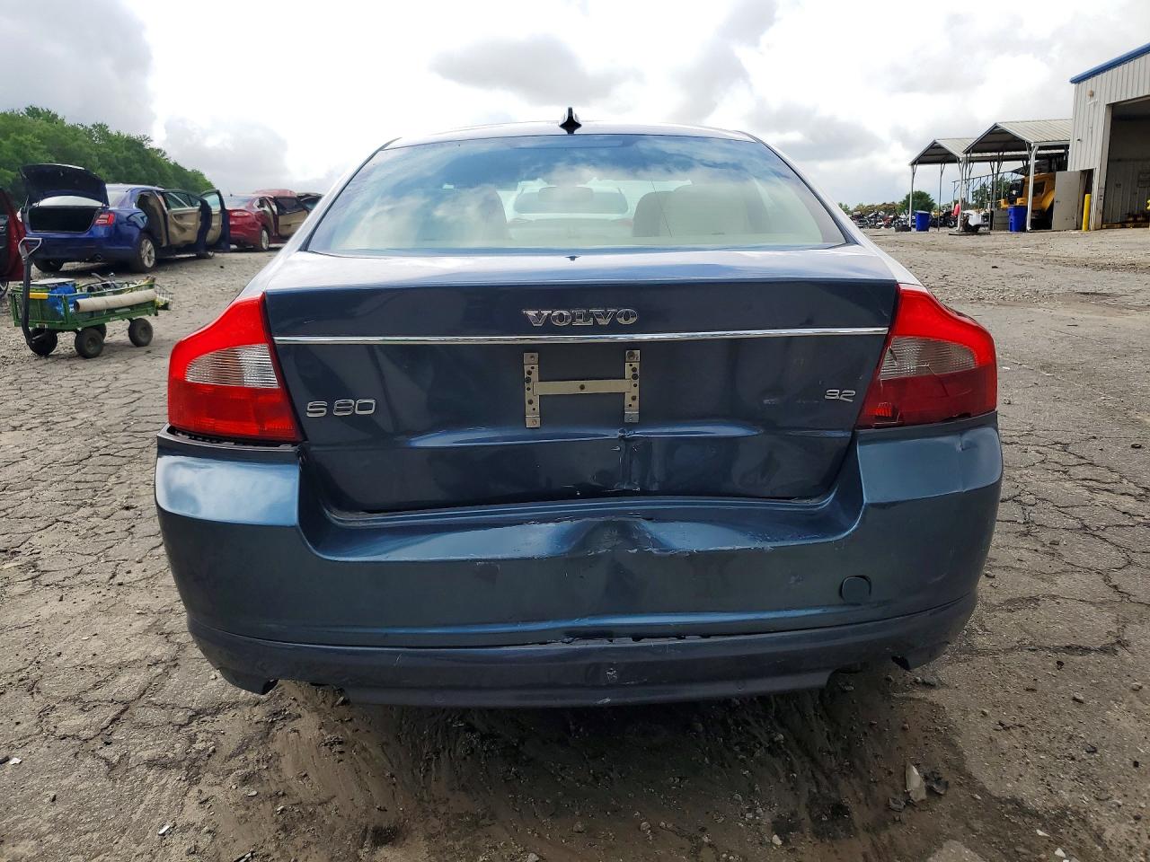 2008 Volvo S80 3.2 Blue vin: YV1AS982281079275