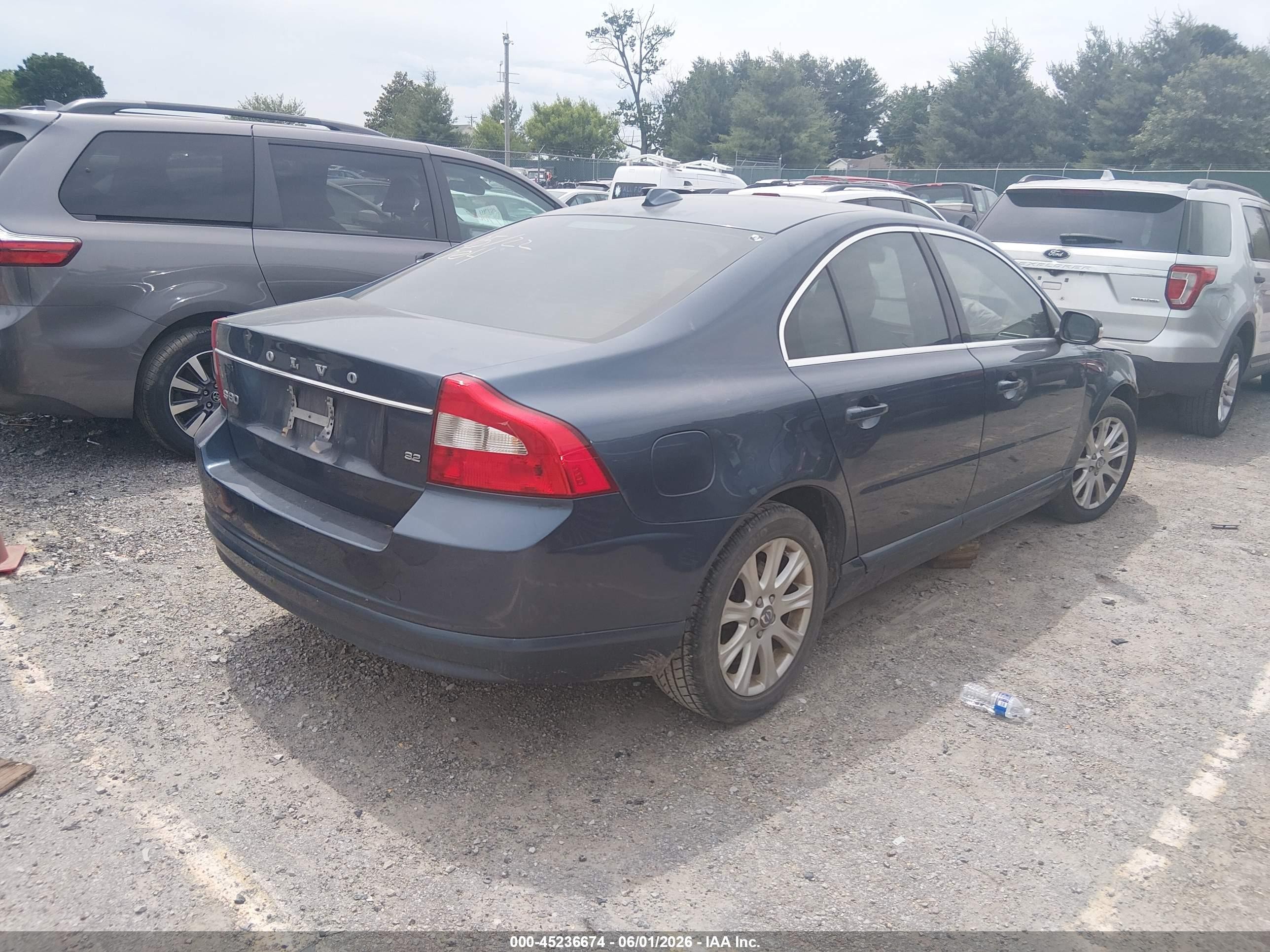 2009 Volvo S80 3.2 Blue vin: YV1AS982291101504
