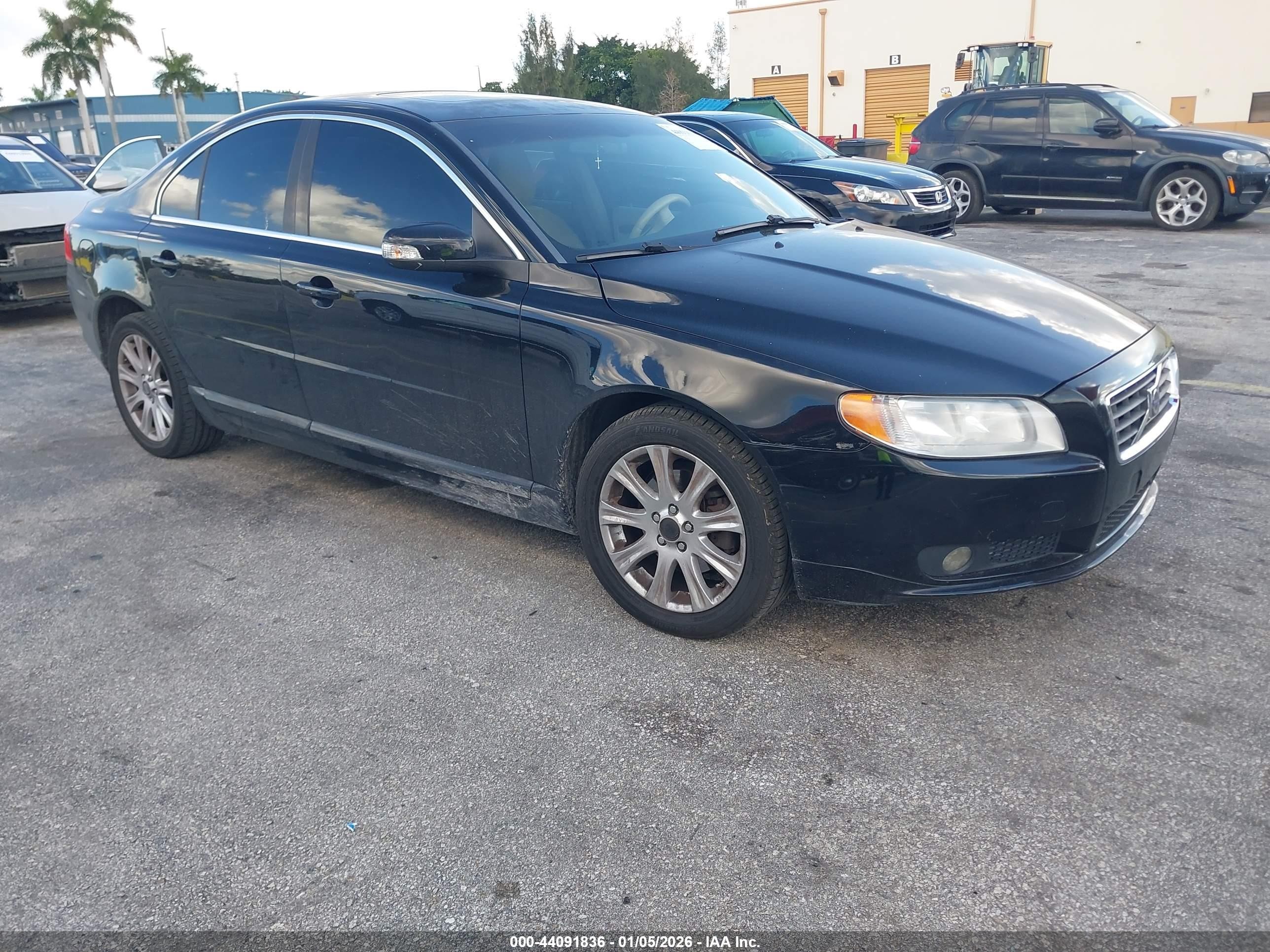2009 Volvo S80 3.2 Black vin: YV1AS982291104225