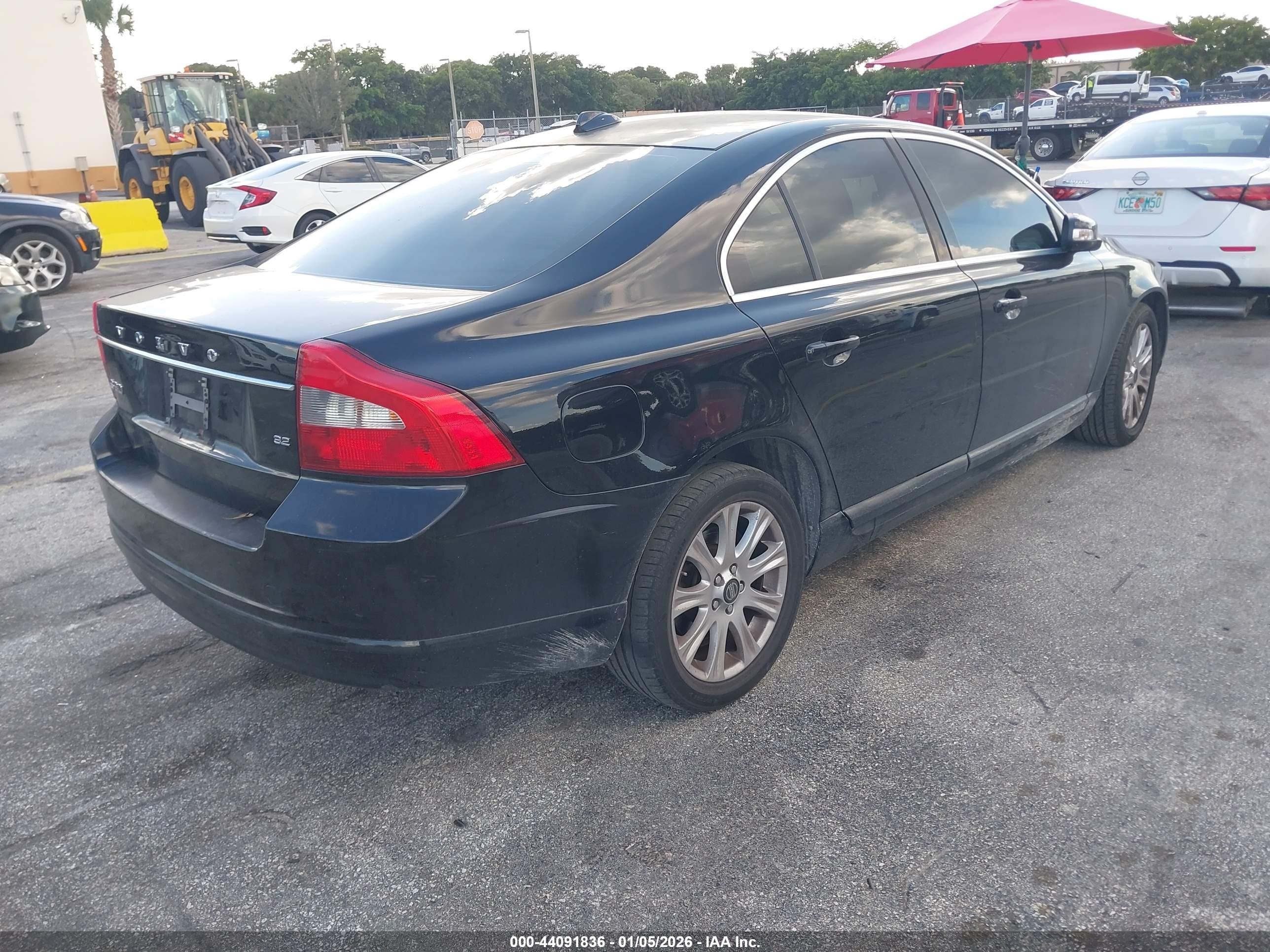 2009 Volvo S80 3.2 Black vin: YV1AS982291104225