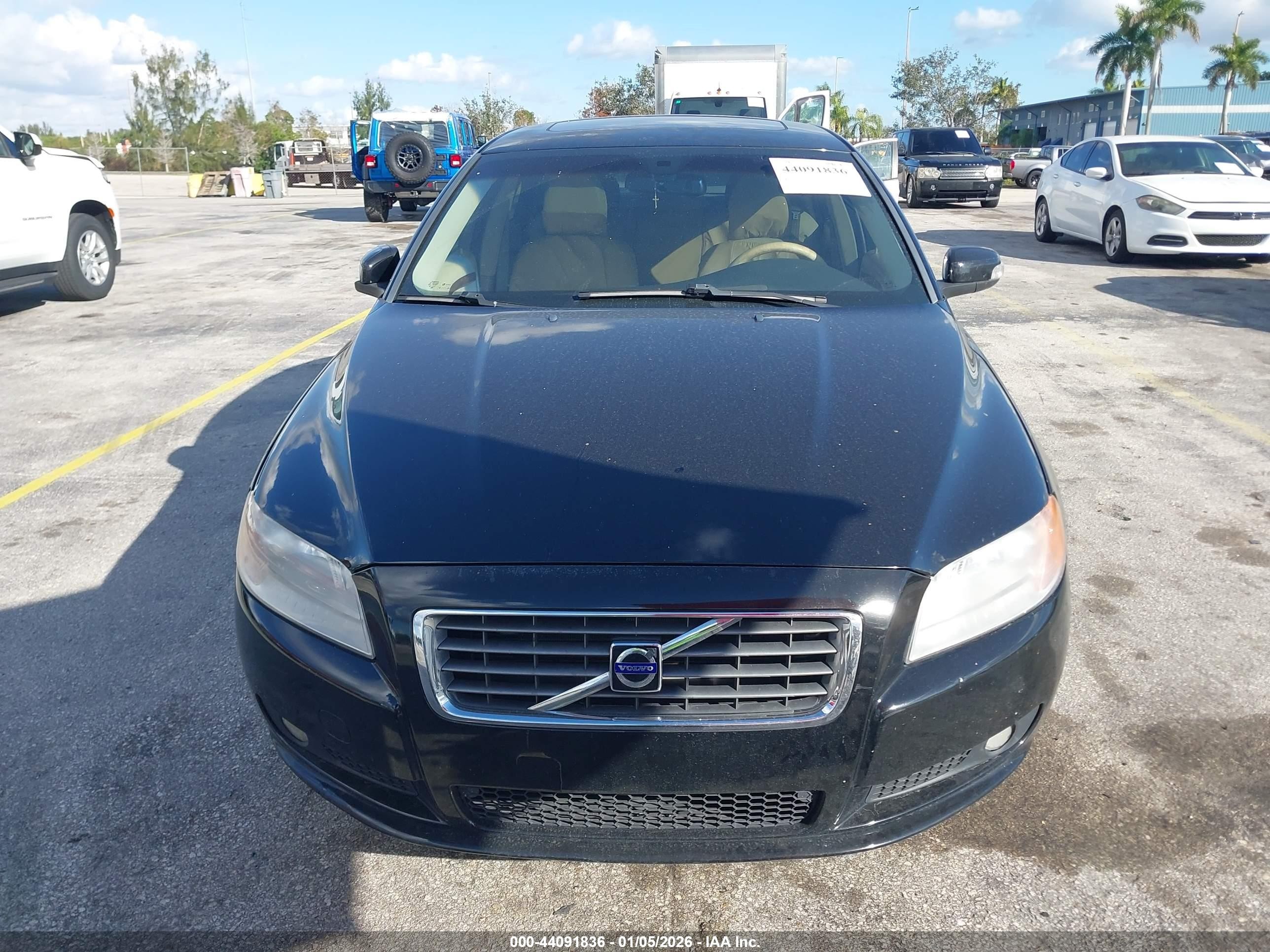 2009 Volvo S80 3.2 Black vin: YV1AS982291104225