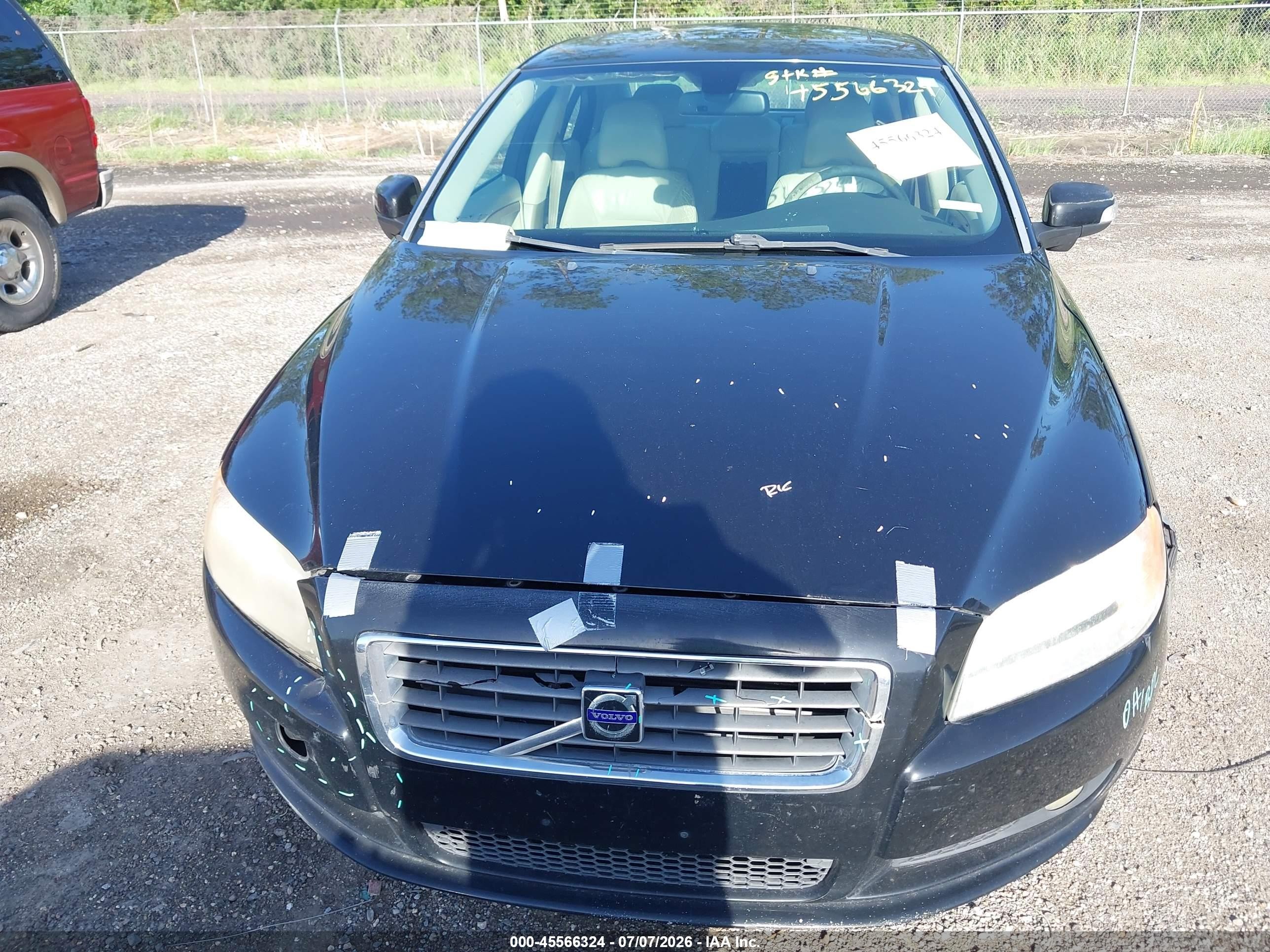 2008 Volvo S80 3.2 Black vin: YV1AS982381057981