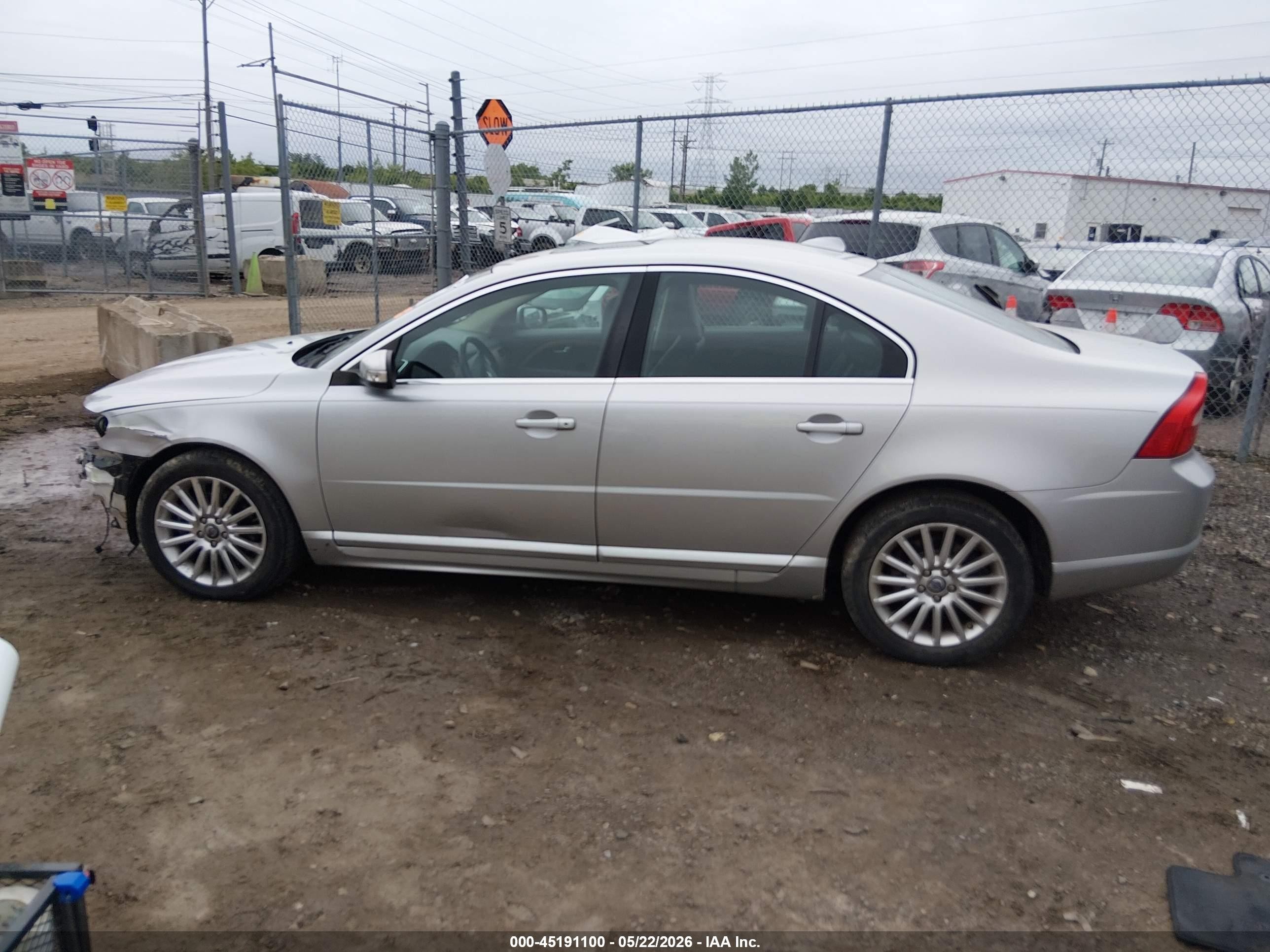 2008 Volvo S80 3.2 Silver vin: YV1AS982381081441