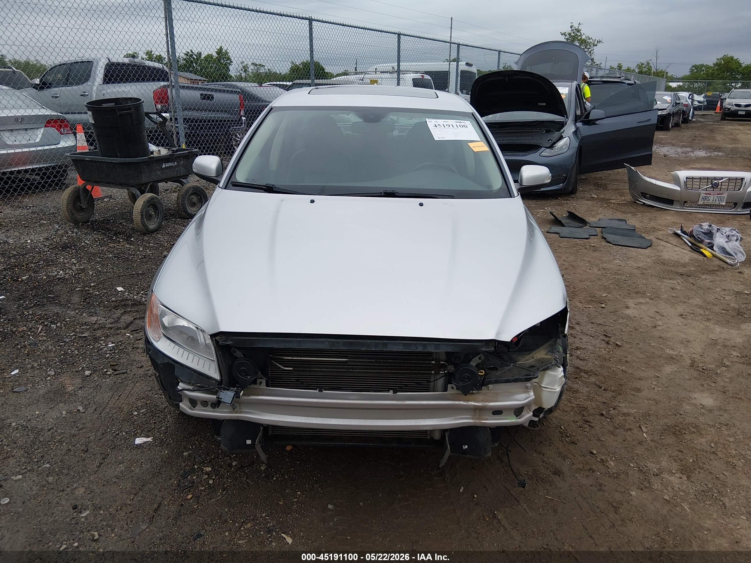 2008 Volvo S80 3.2 Silver vin: YV1AS982381081441