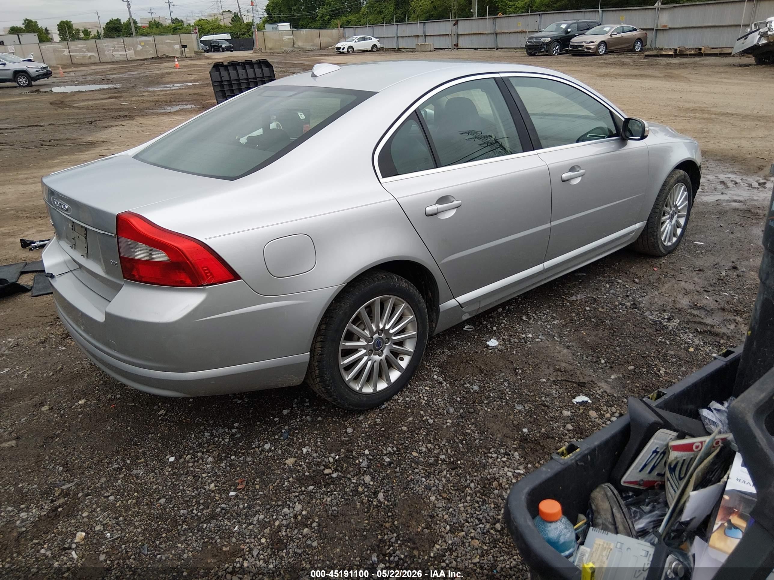 2008 Volvo S80 3.2 Silver vin: YV1AS982381081441