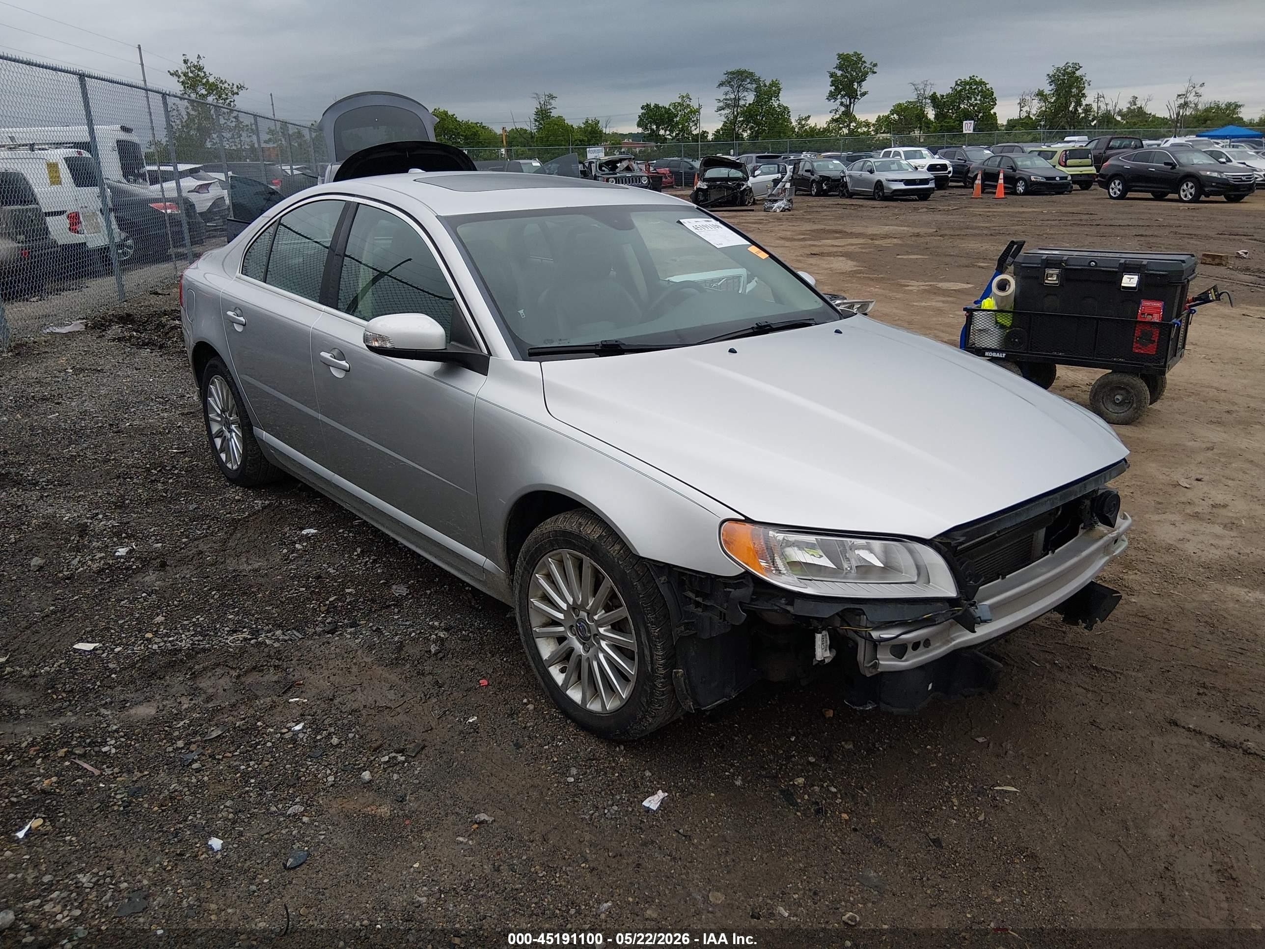 2008 Volvo S80 3.2 Silver vin: YV1AS982381081441