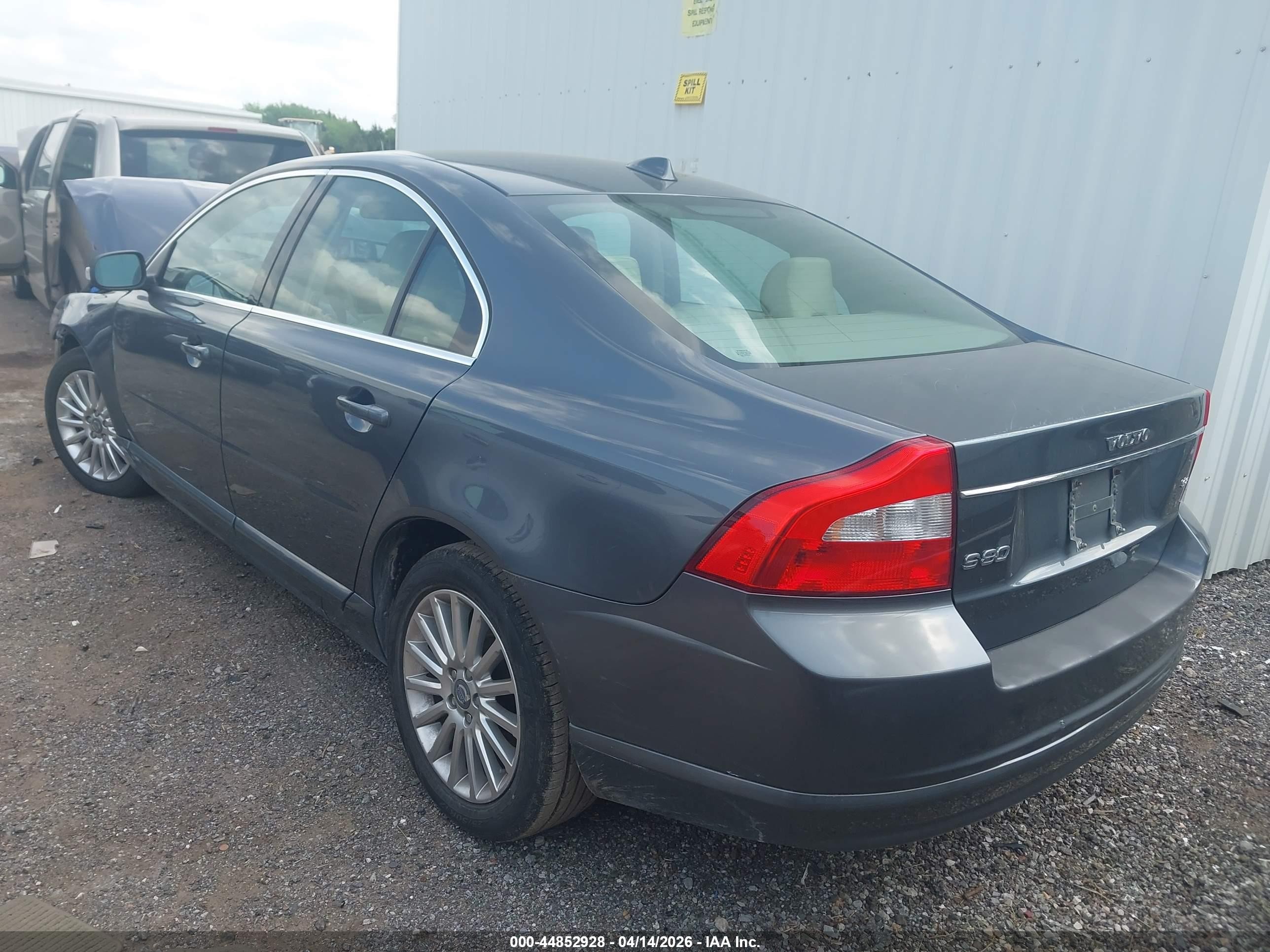 2007 Volvo S80 3.2 Gray vin: YV1AS982471028522
