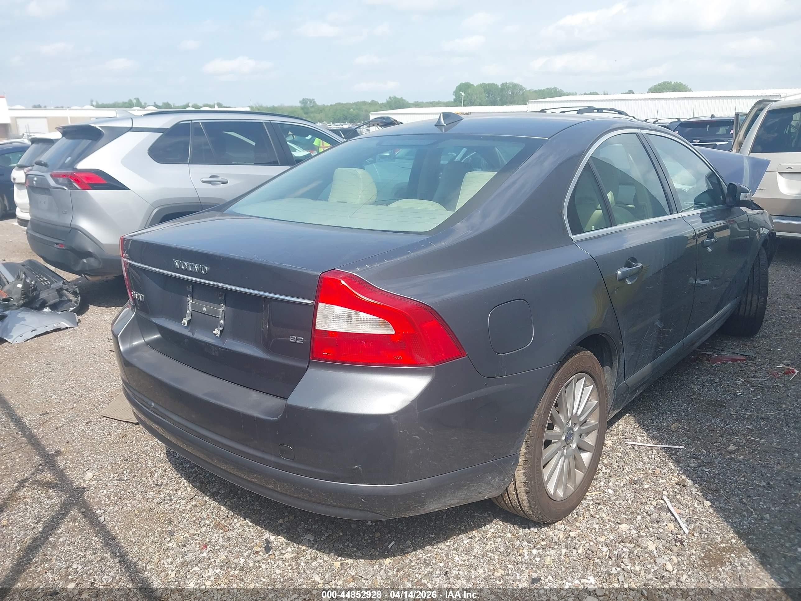 2007 Volvo S80 3.2 Gray vin: YV1AS982471028522