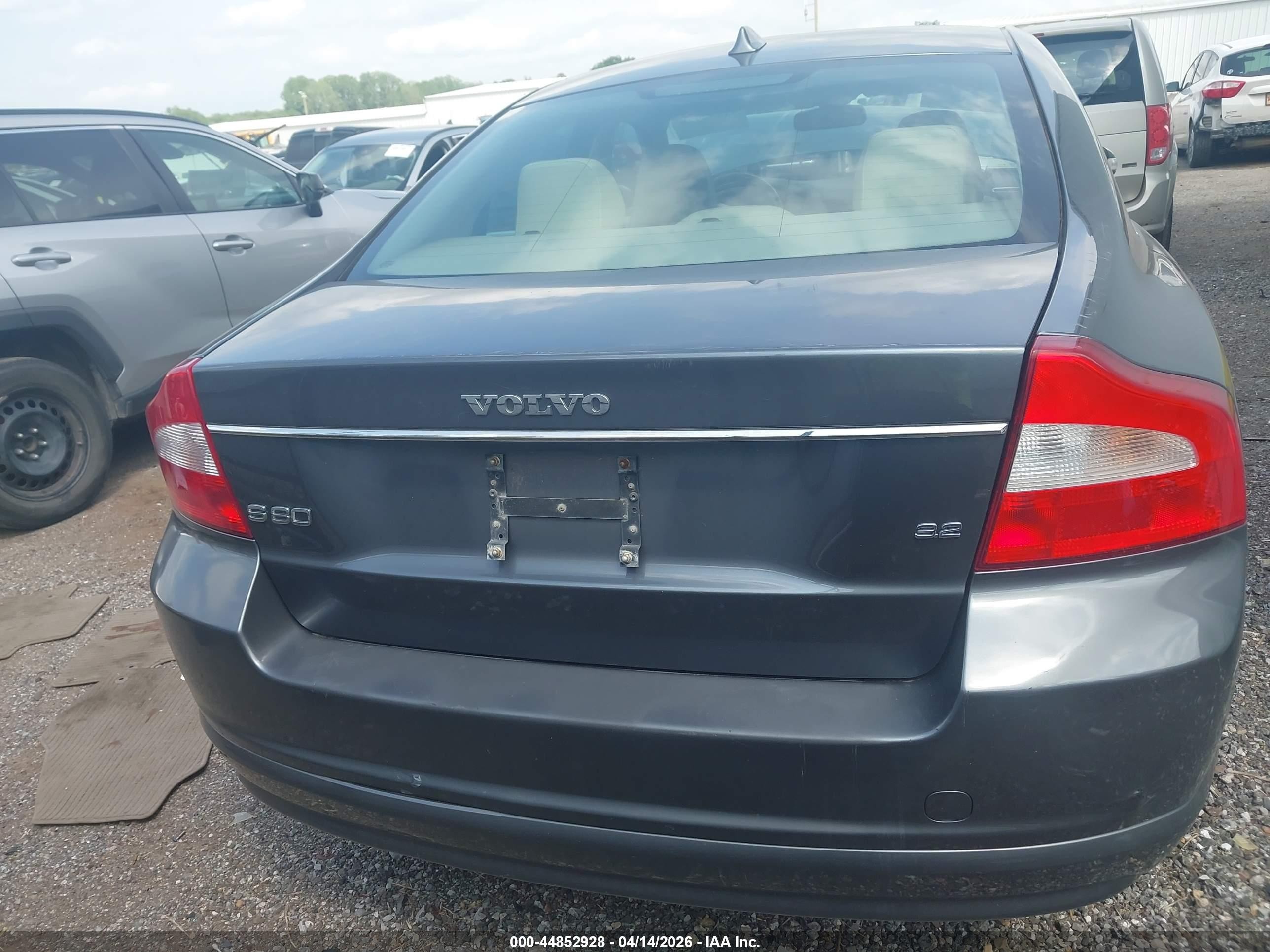 2007 Volvo S80 3.2 Gray vin: YV1AS982471028522