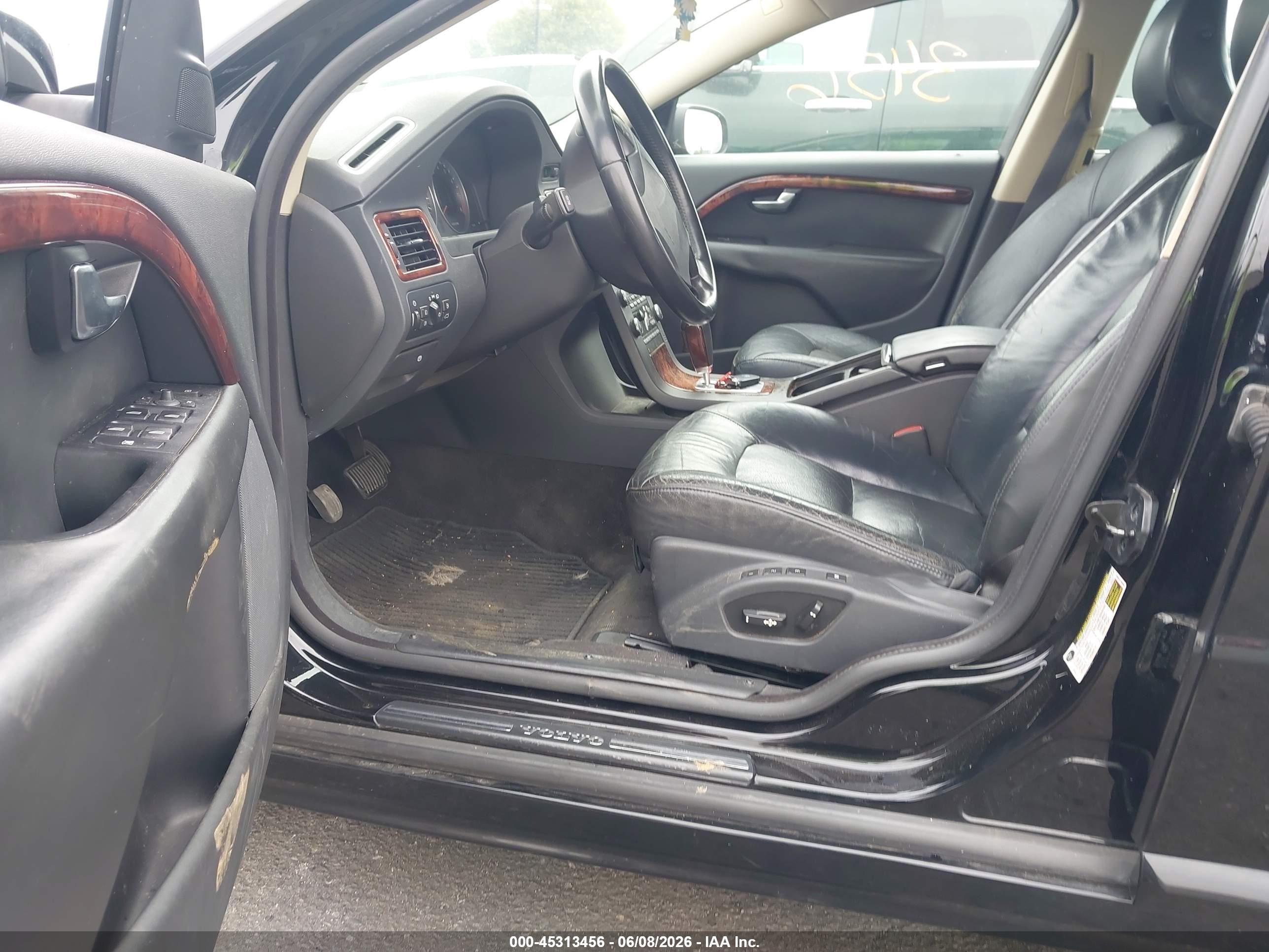 2007 Volvo S80 3.2 Black vin: YV1AS982471037026