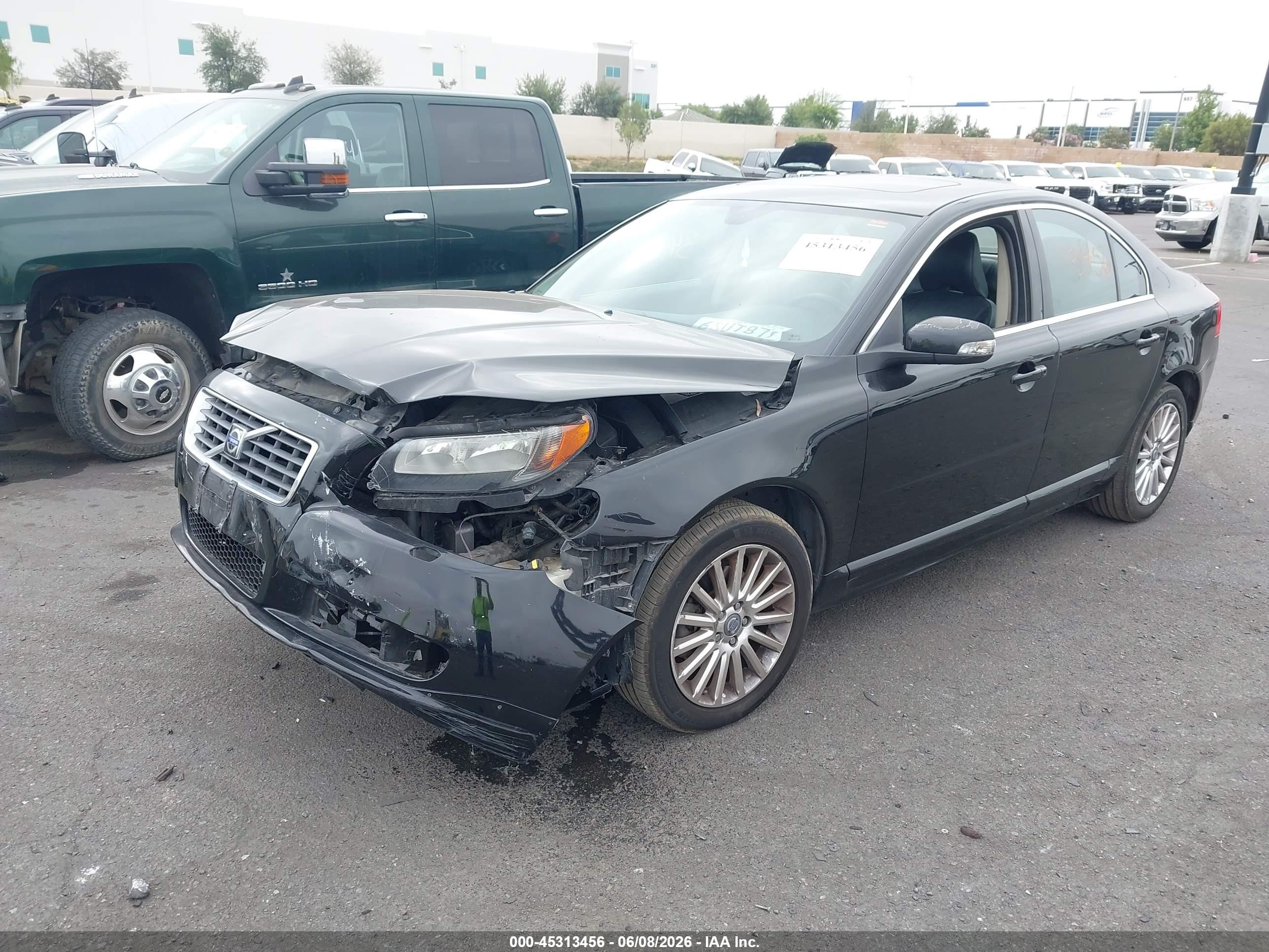 2007 Volvo S80 3.2 Black vin: YV1AS982471037026