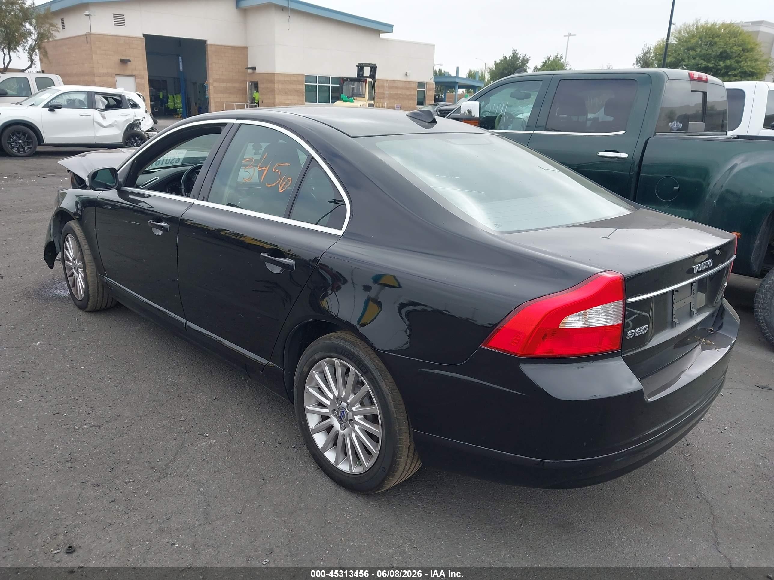 2007 Volvo S80 3.2 Black vin: YV1AS982471037026