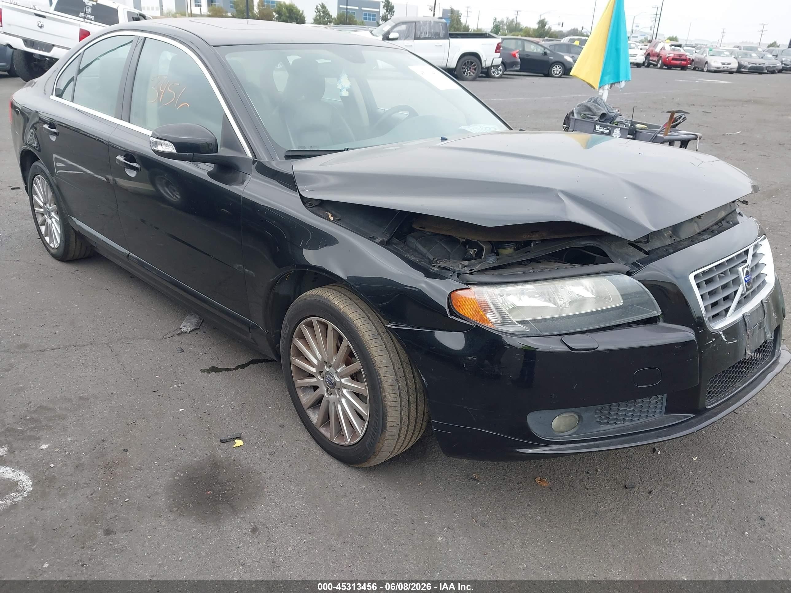 2007 Volvo S80 3.2 Black vin: YV1AS982471037026