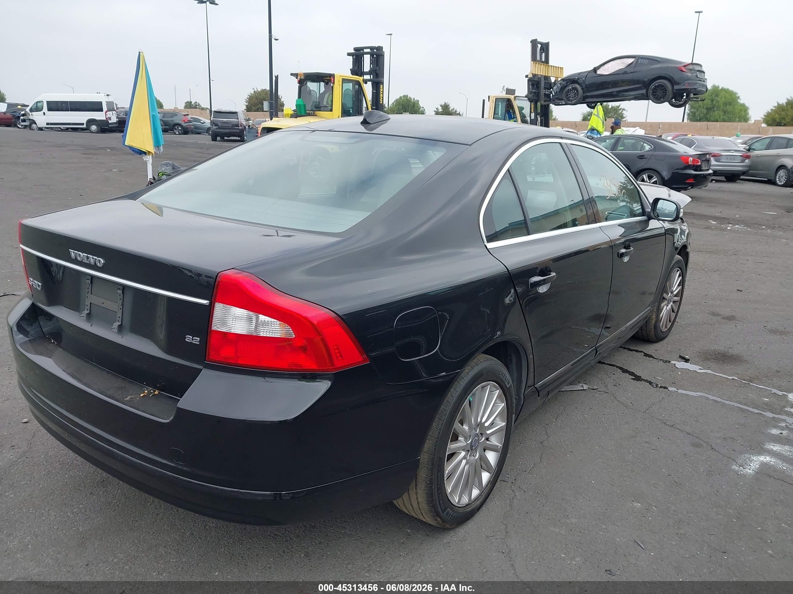 2007 Volvo S80 3.2 Black vin: YV1AS982471037026