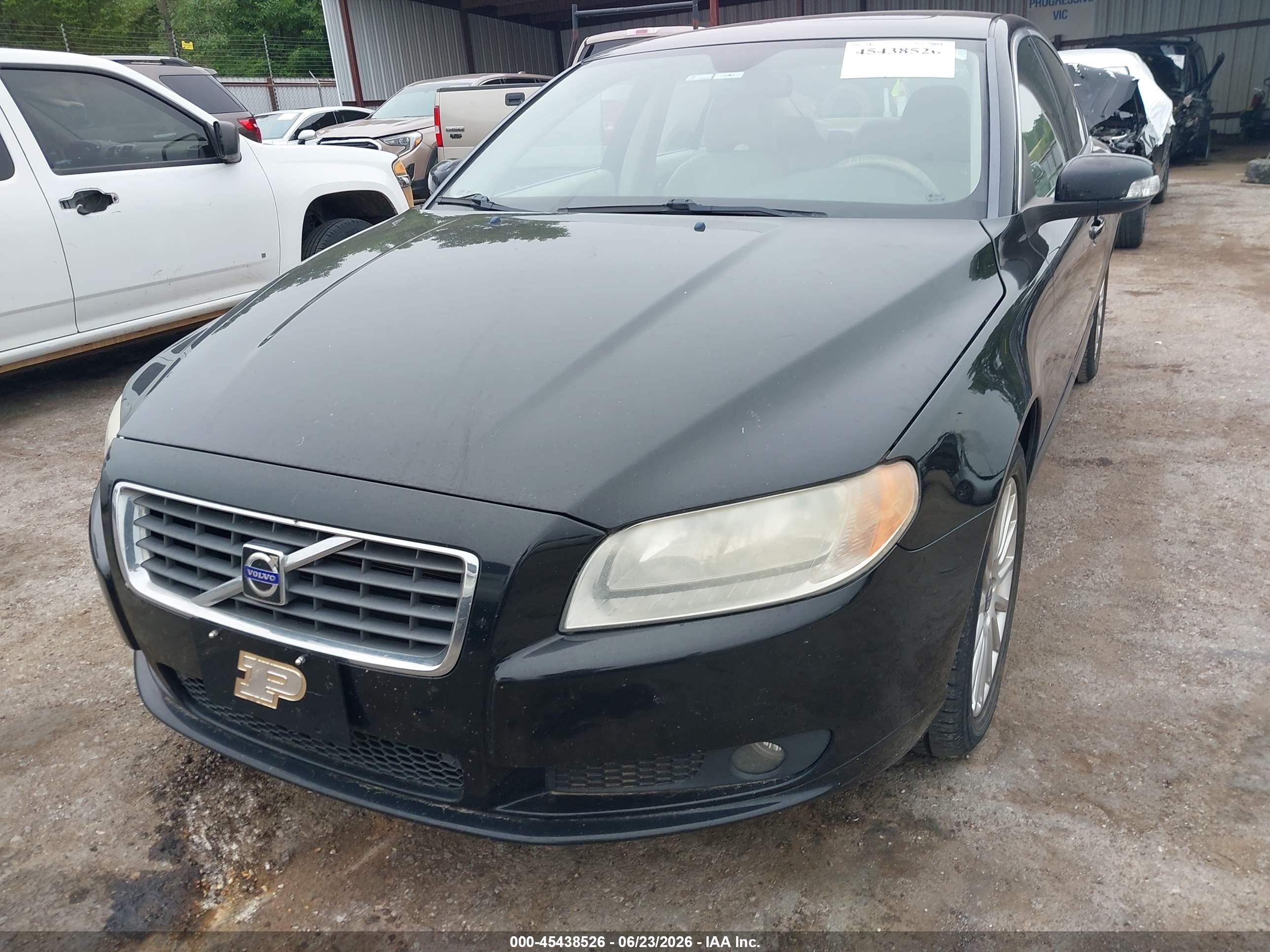 2008 Volvo S80 3.2l Black vin: YV1AS982481079875