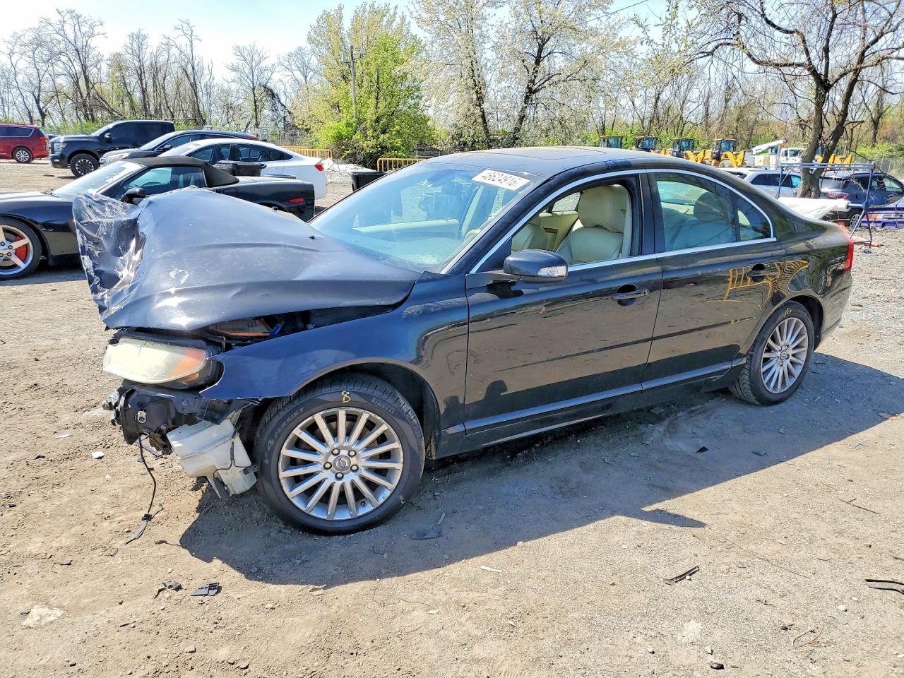 2008 Volvo S80 3.2 Black vin: YV1AS982481081576