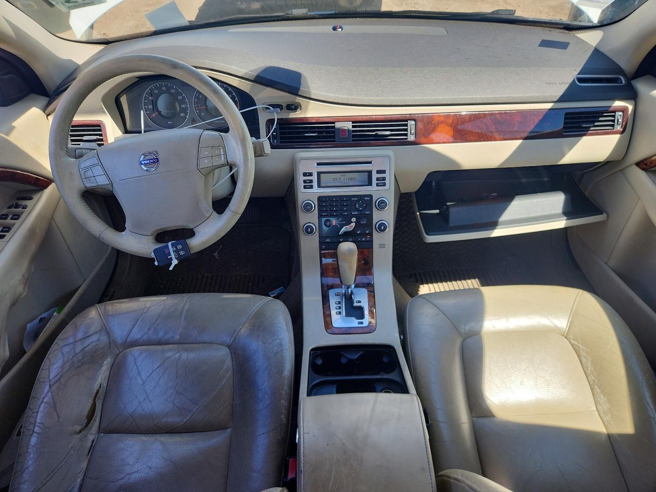 2007 Volvo S80 3.2 Белый vin: YV1AS982571021319