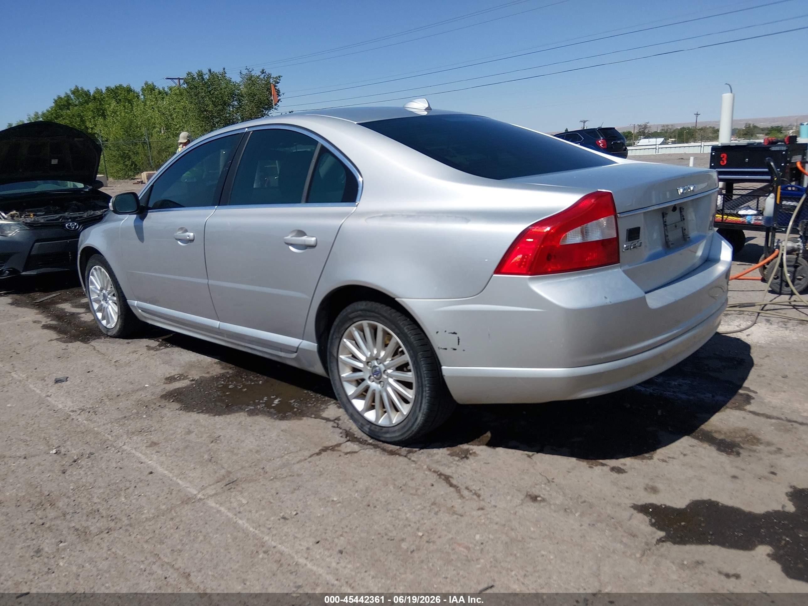 2008 Volvo S80 3.2l Gray vin: YV1AS982581078699