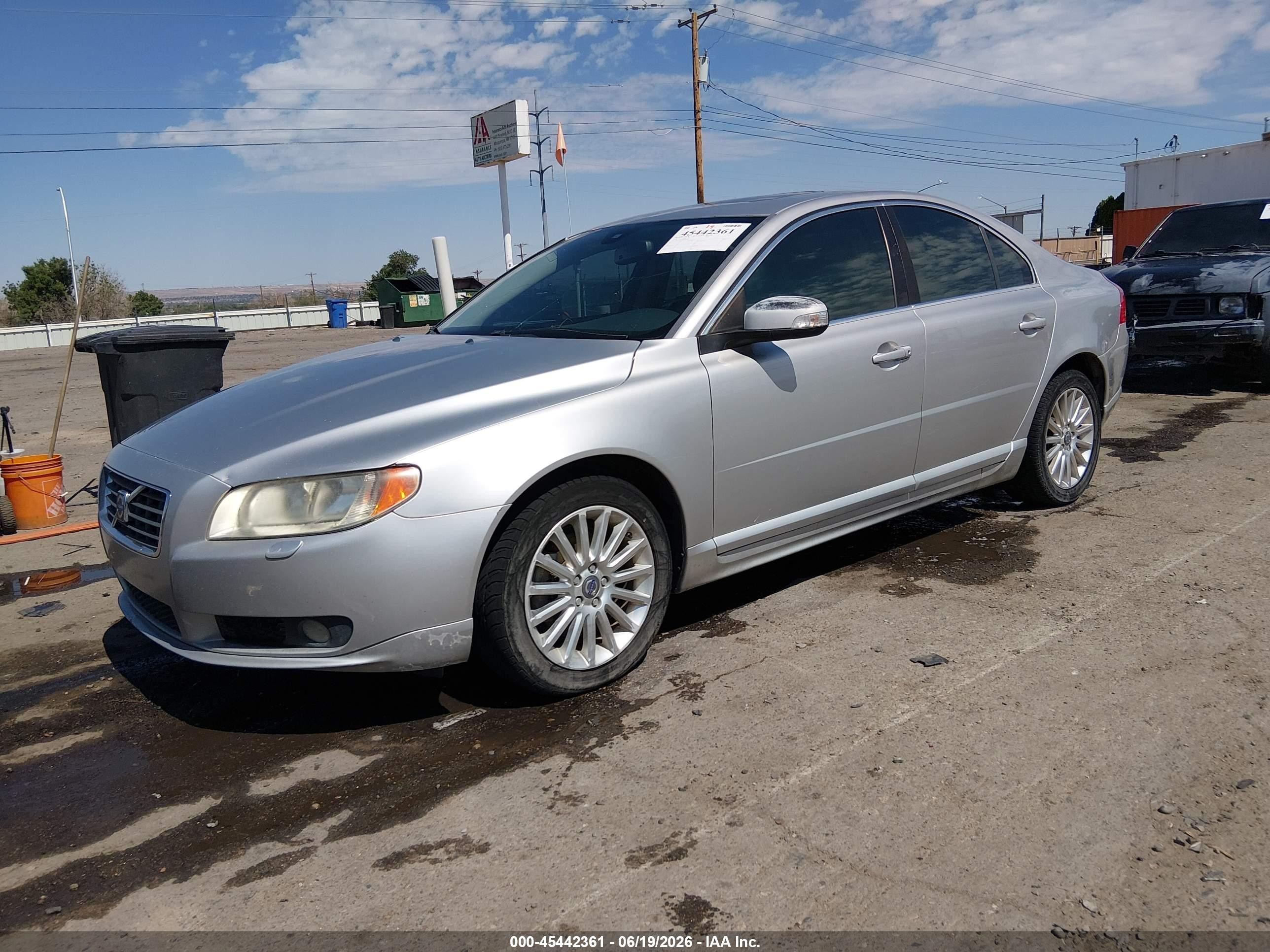 2008 Volvo S80 3.2l Gray vin: YV1AS982581078699