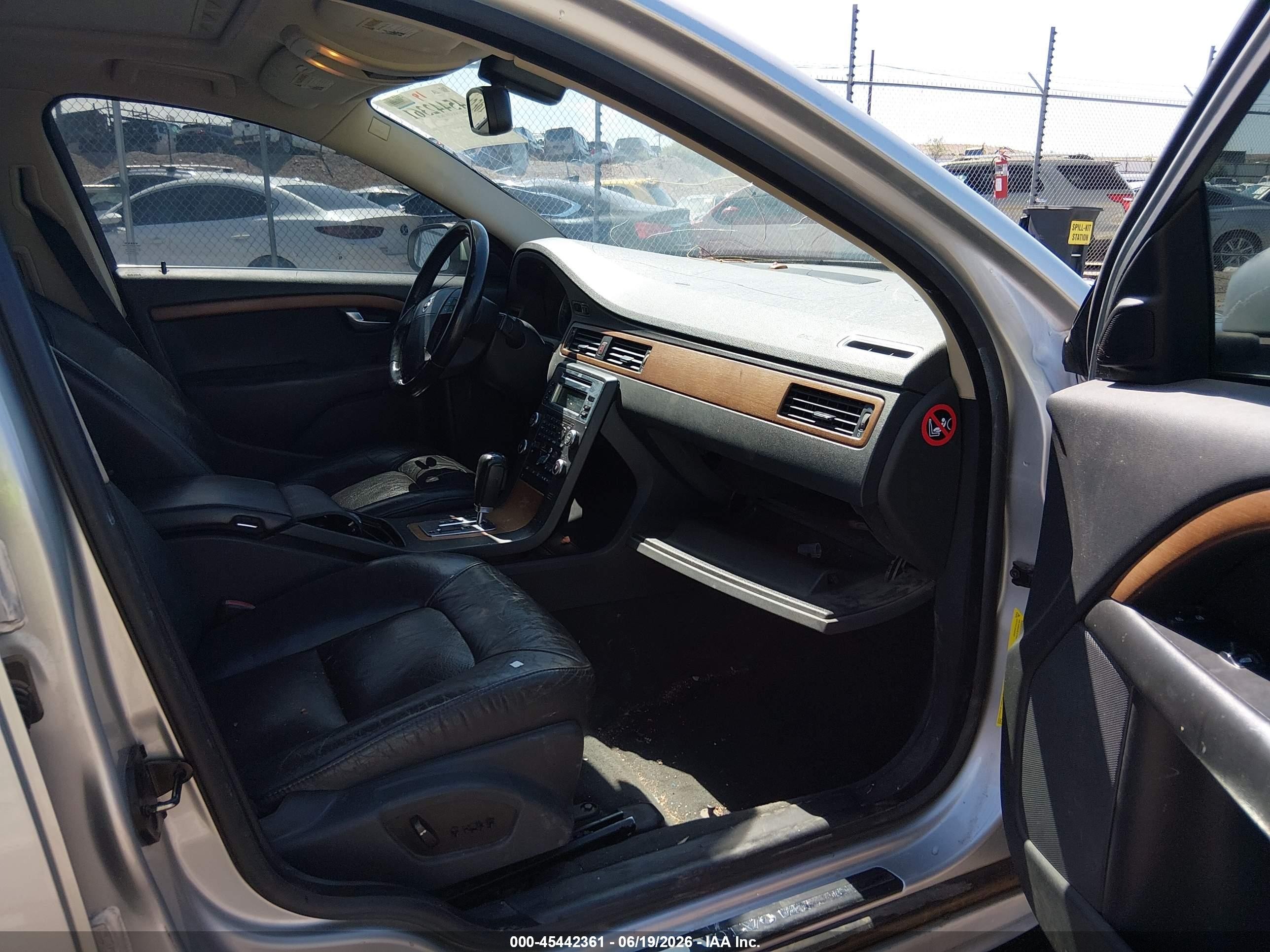 2008 Volvo S80 3.2l Gray vin: YV1AS982581078699