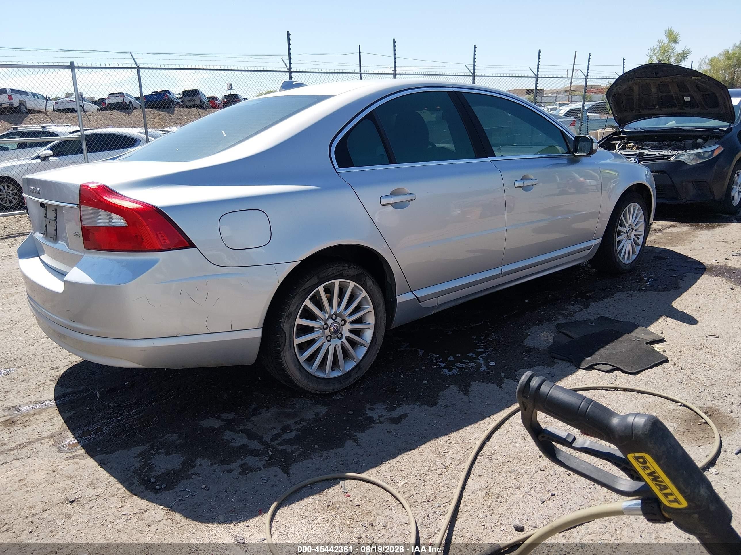 2008 Volvo S80 3.2l Gray vin: YV1AS982581078699