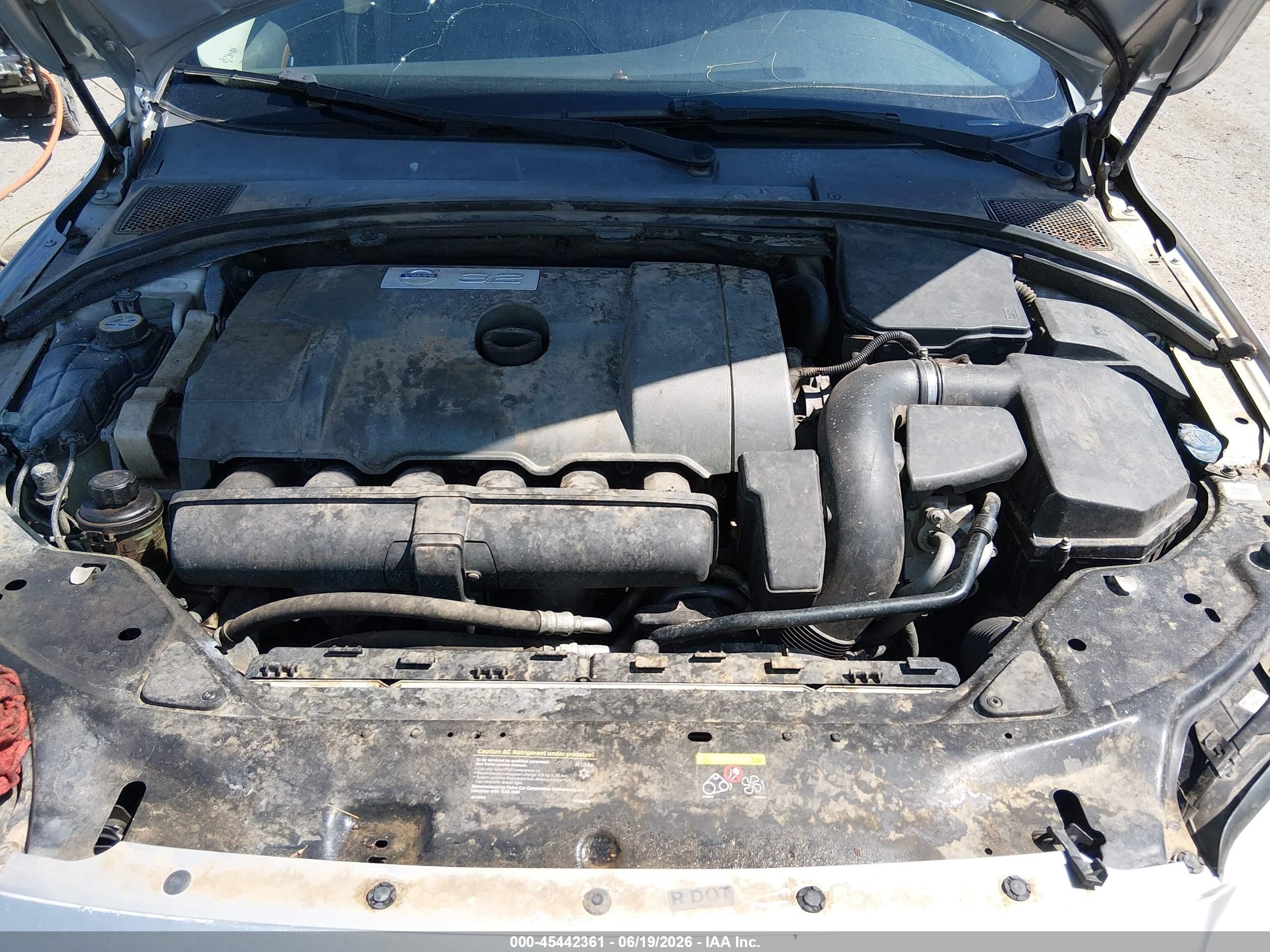 2008 Volvo S80 3.2l Gray vin: YV1AS982581078699