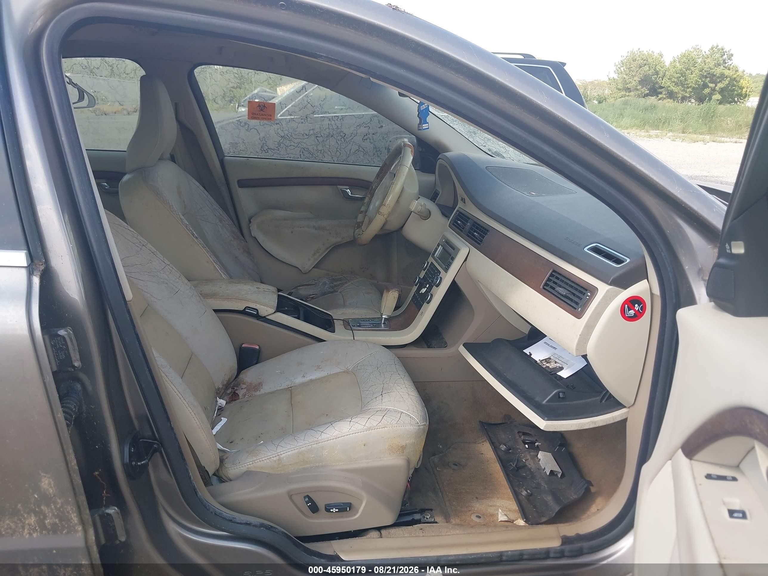 2009 Volvo S80 3.2 Brown vin: YV1AS982591094595
