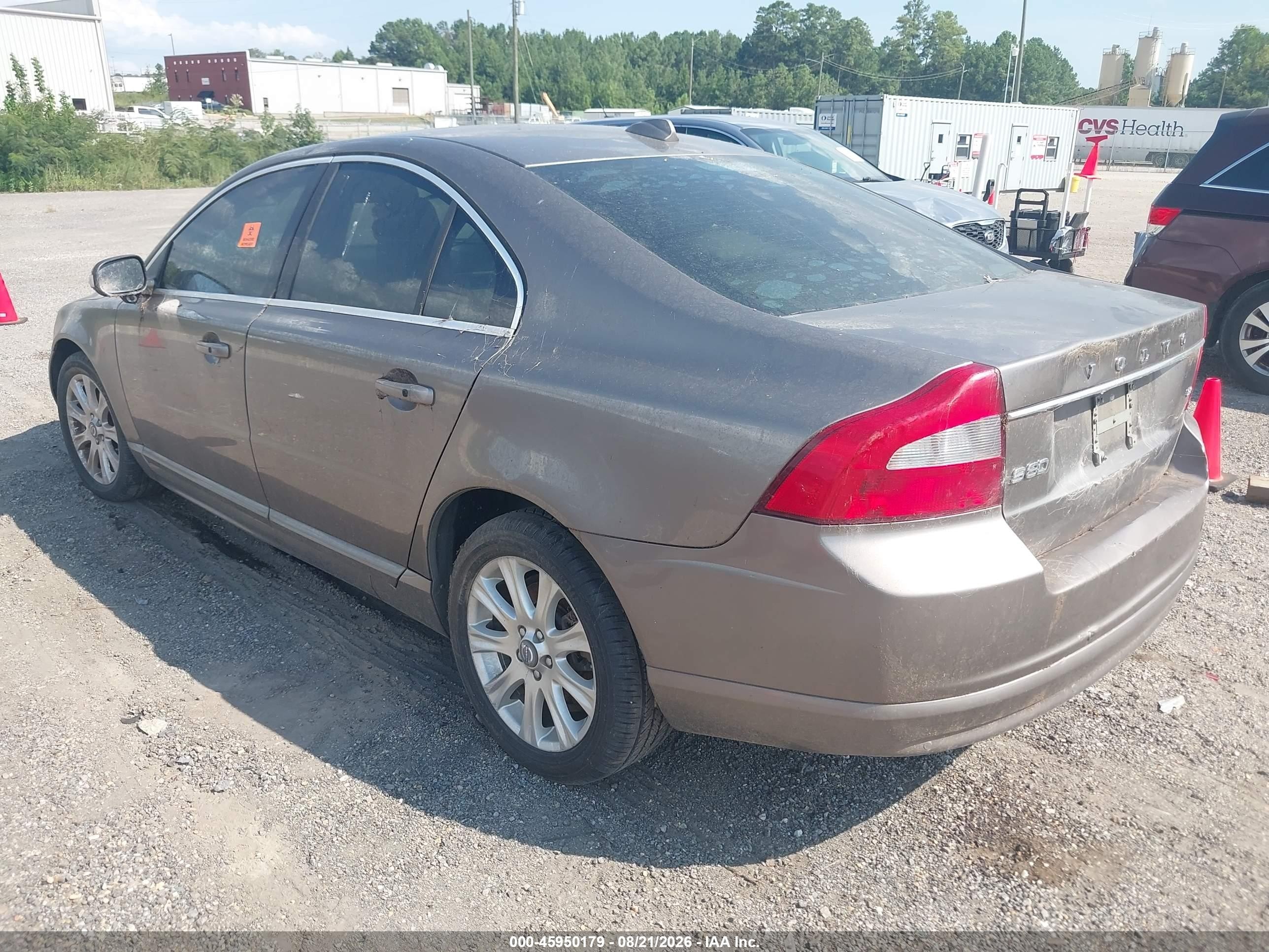 2009 Volvo S80 3.2 Brown vin: YV1AS982591094595
