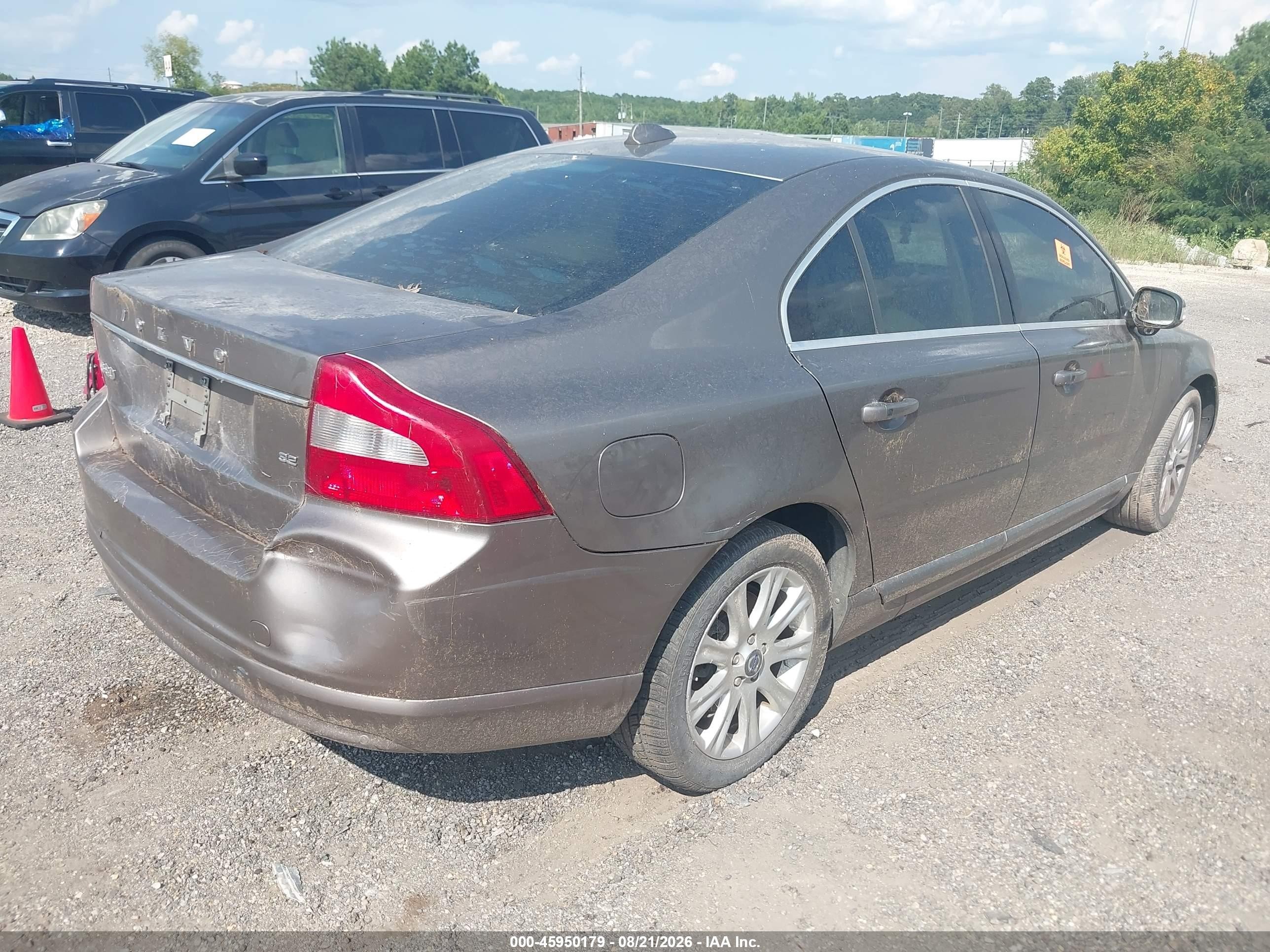 2009 Volvo S80 3.2 Brown vin: YV1AS982591094595