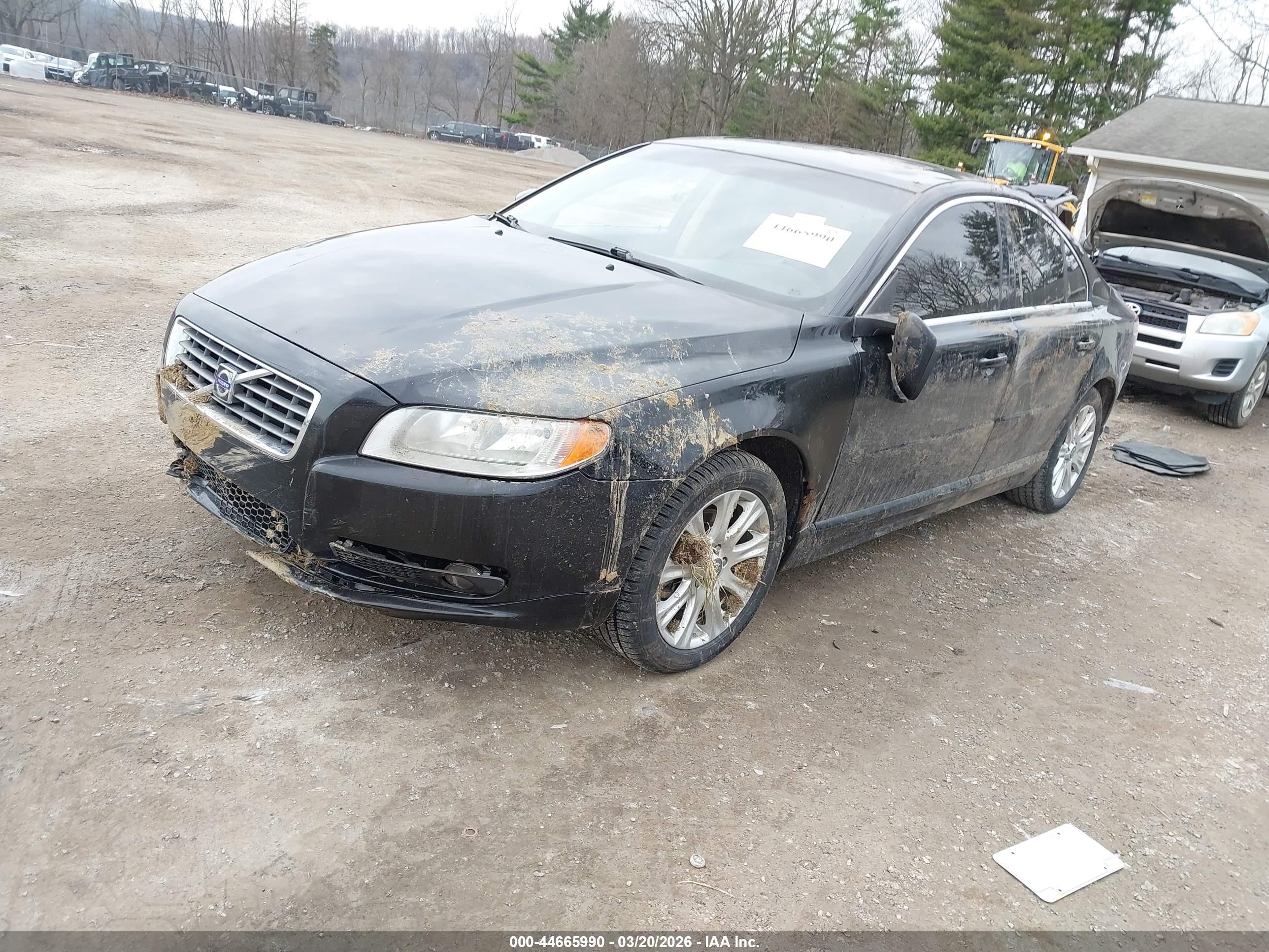 2009 Volvo S80 3.2 Black vin: YV1AS982591105370