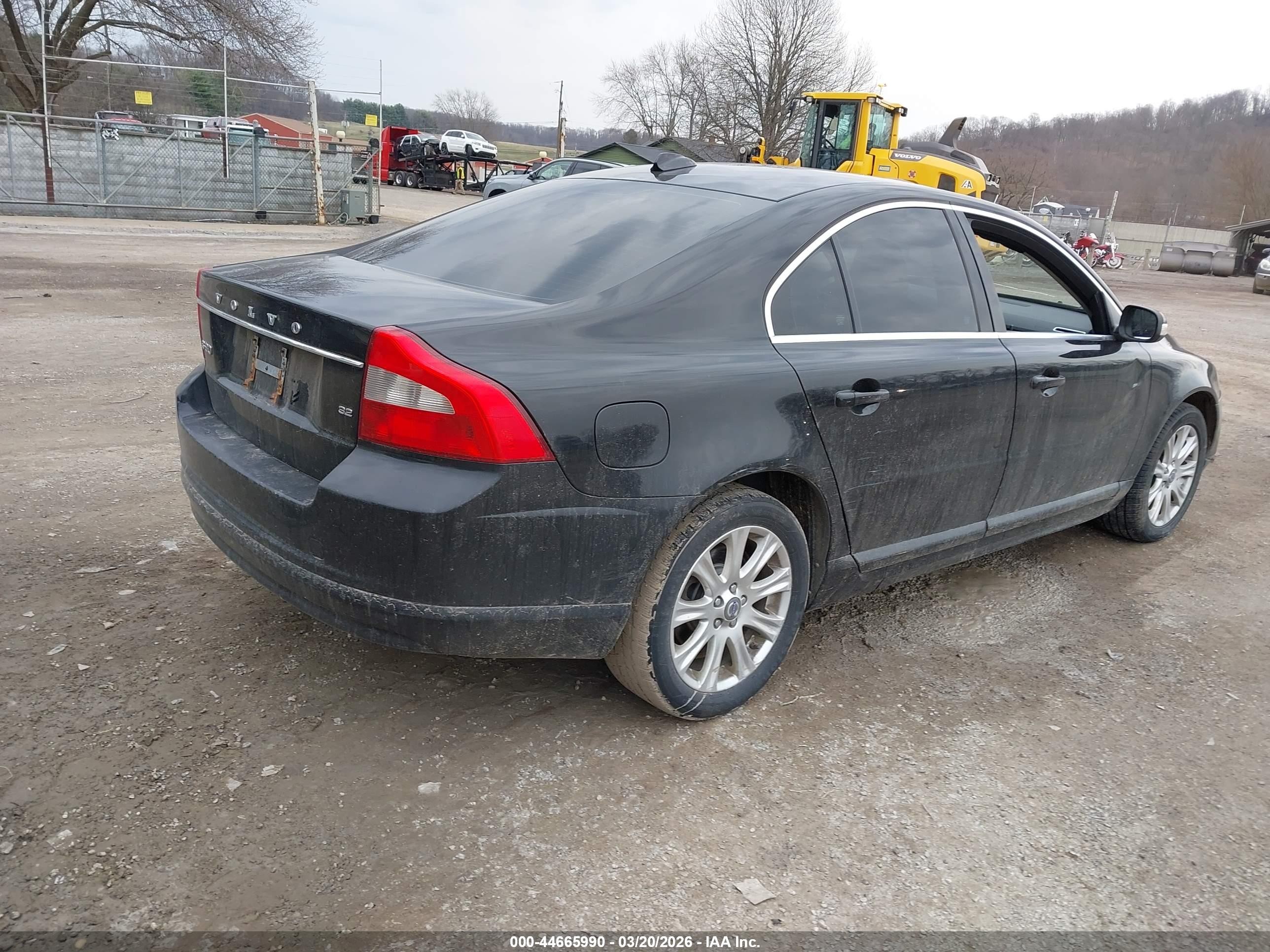 2009 Volvo S80 3.2 Black vin: YV1AS982591105370