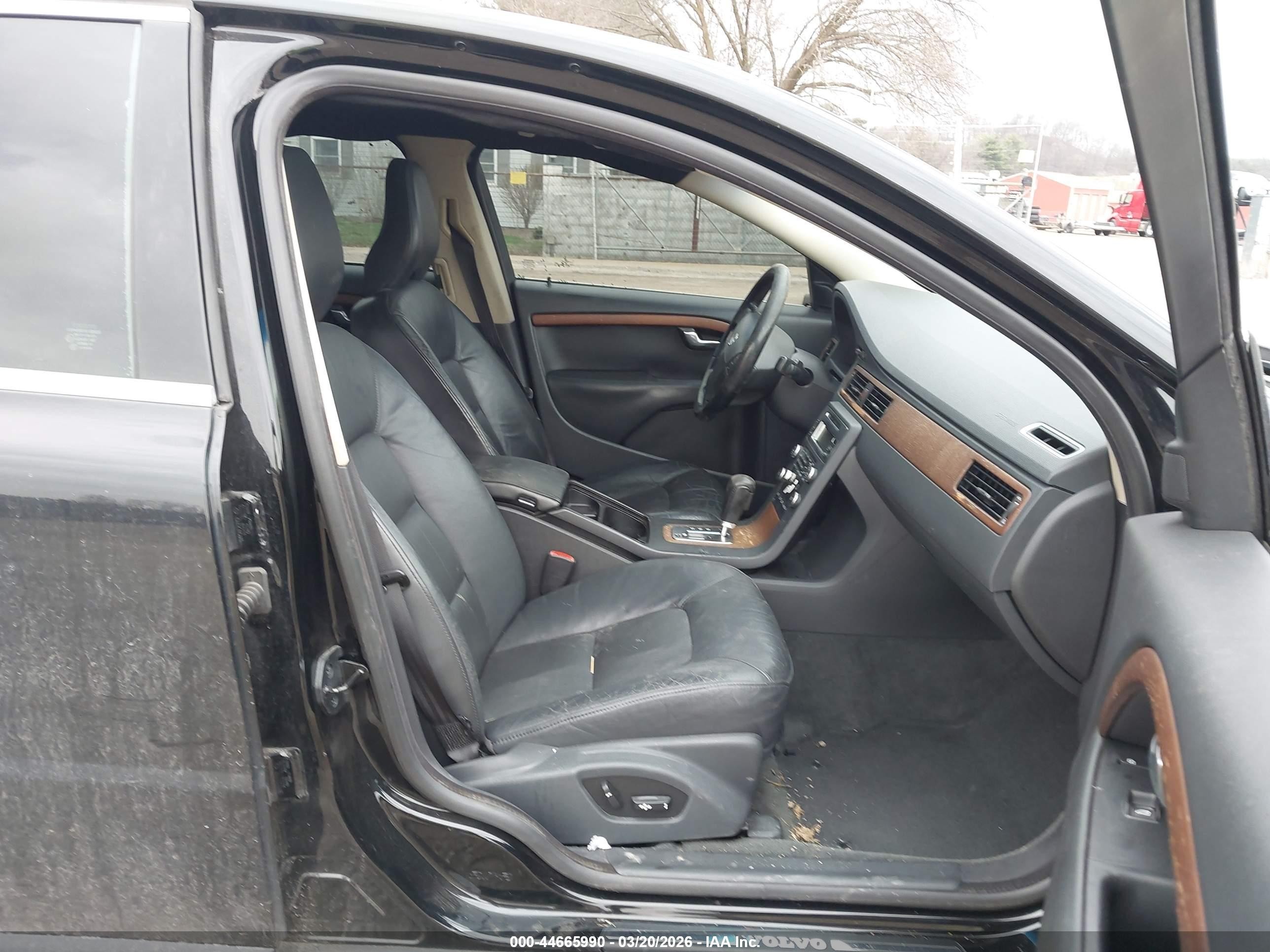 2009 Volvo S80 3.2 Black vin: YV1AS982591105370