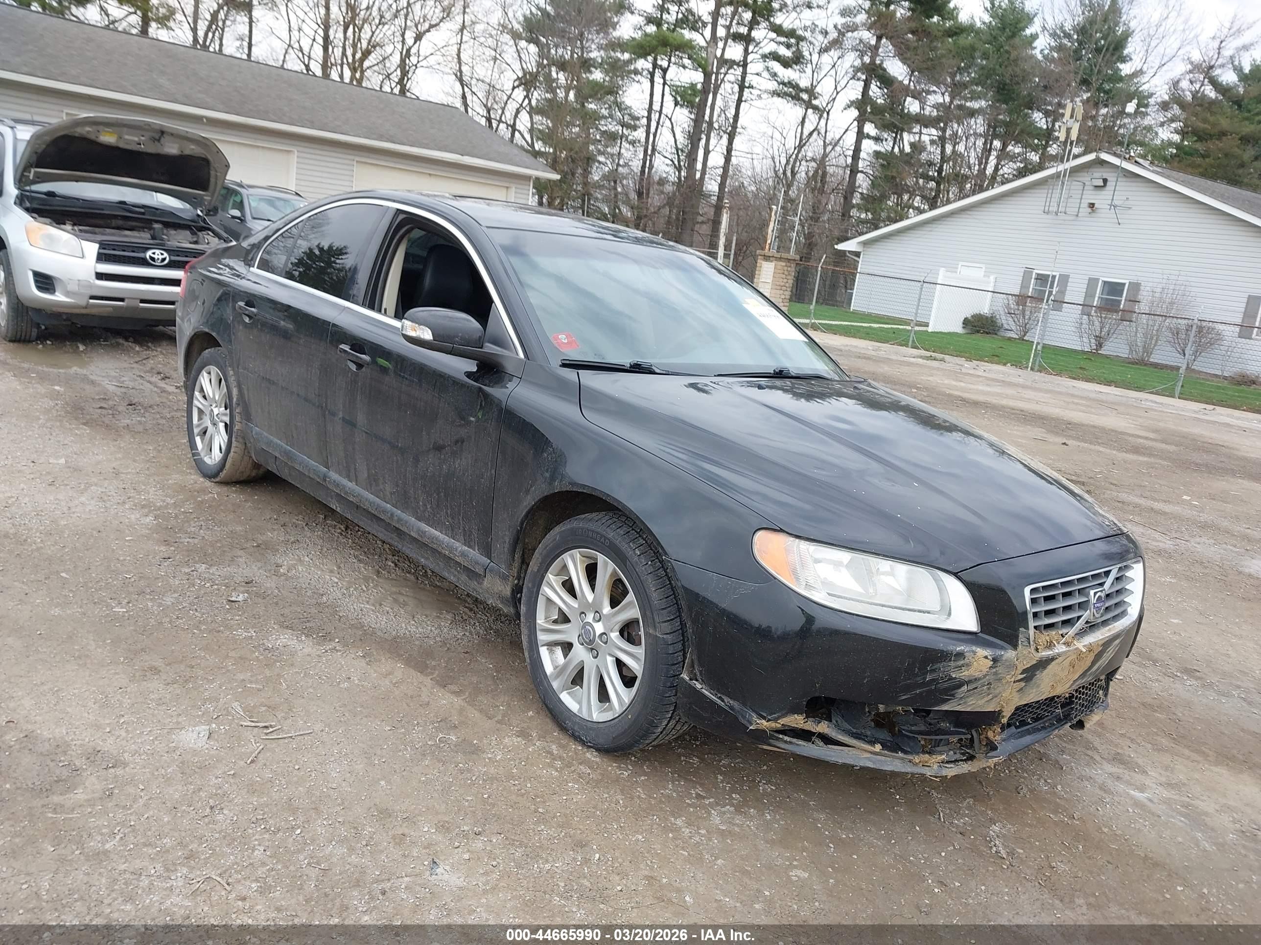 2009 Volvo S80 3.2 Black vin: YV1AS982591105370