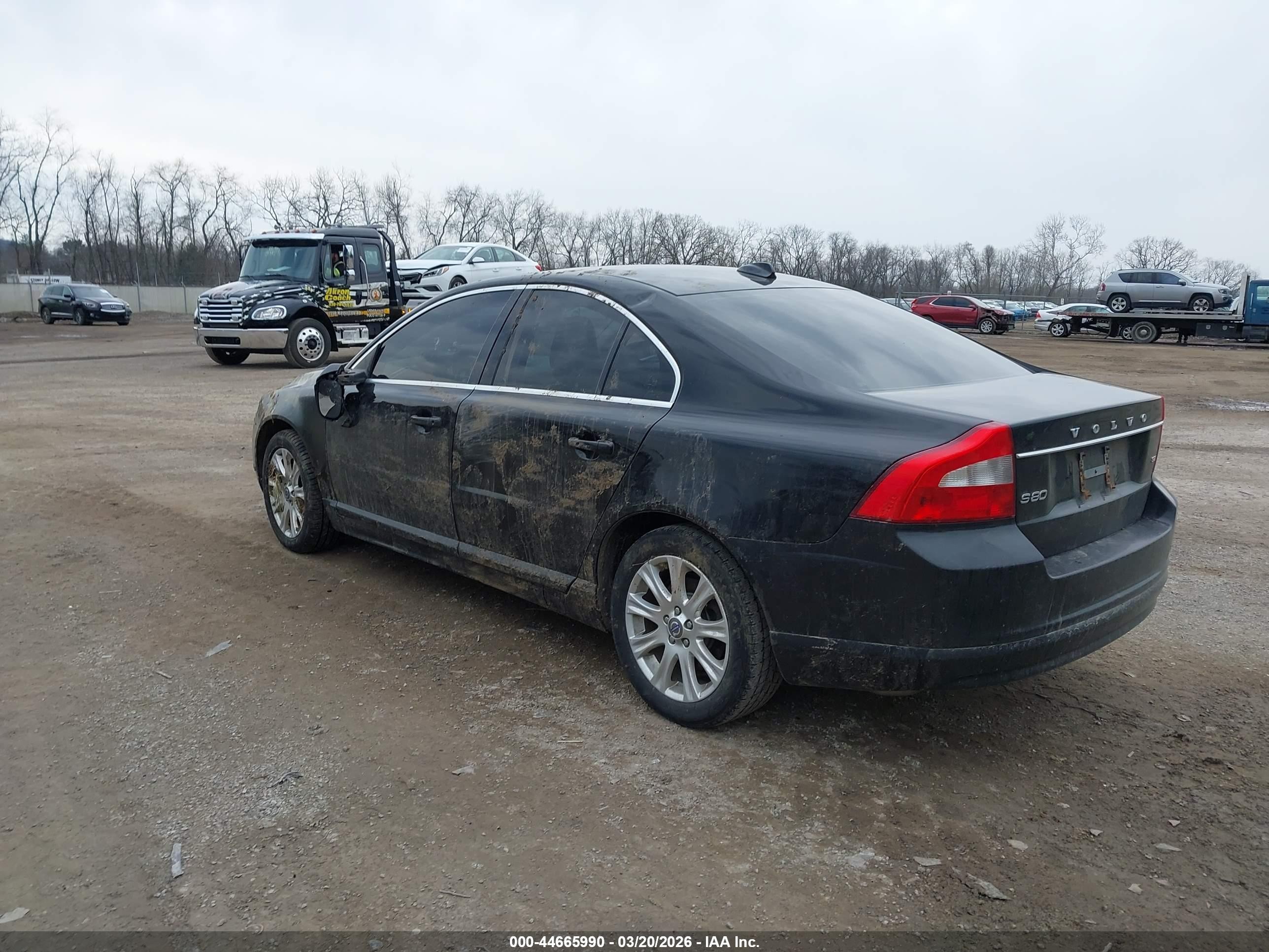 2009 Volvo S80 3.2 Black vin: YV1AS982591105370
