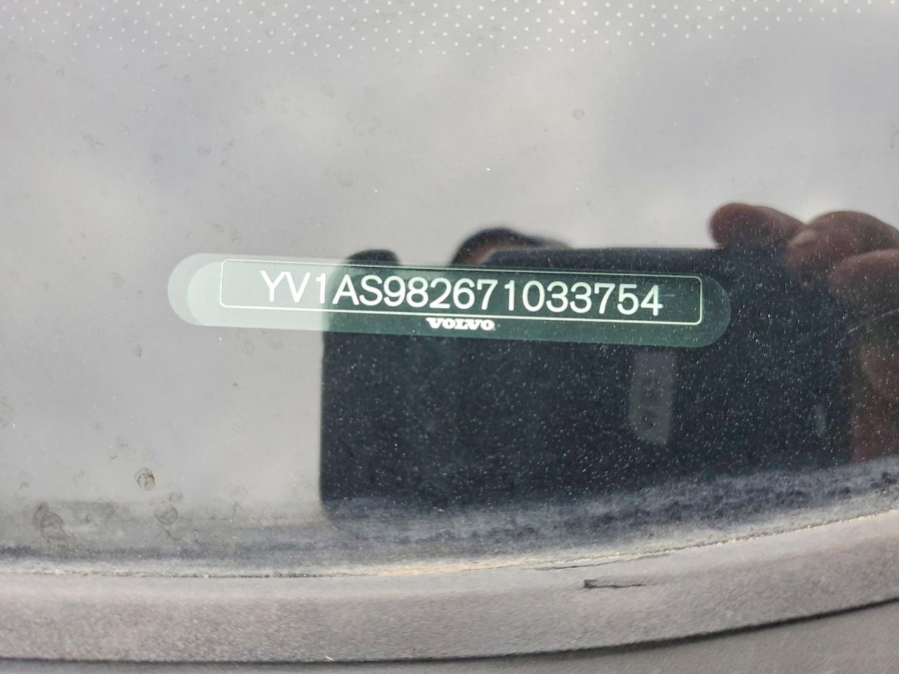 2007 Volvo S80 3.2 Серебряный vin: YV1AS982671033754