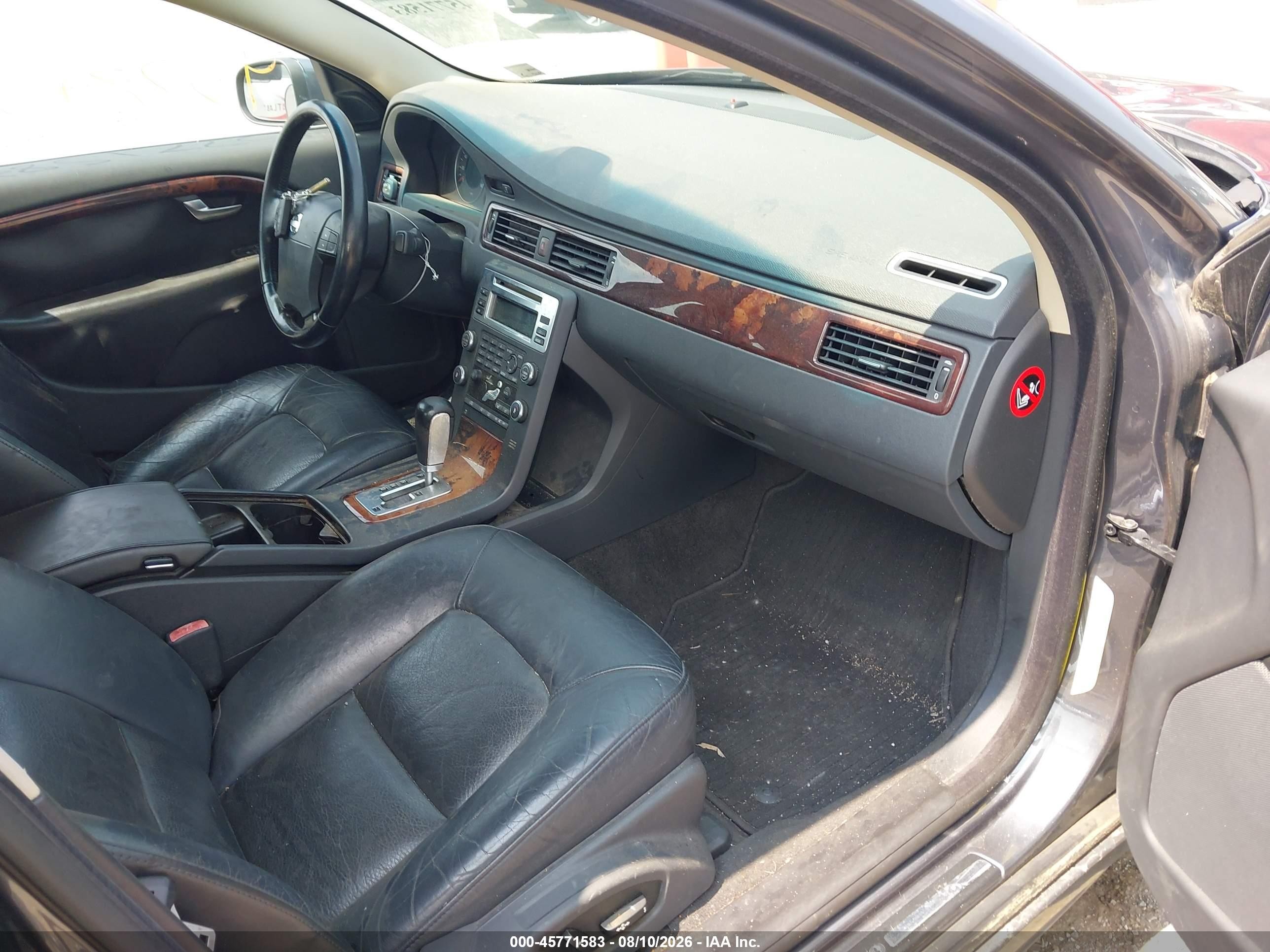 2007 Volvo S80 3.2 Gray vin: YV1AS982671041014