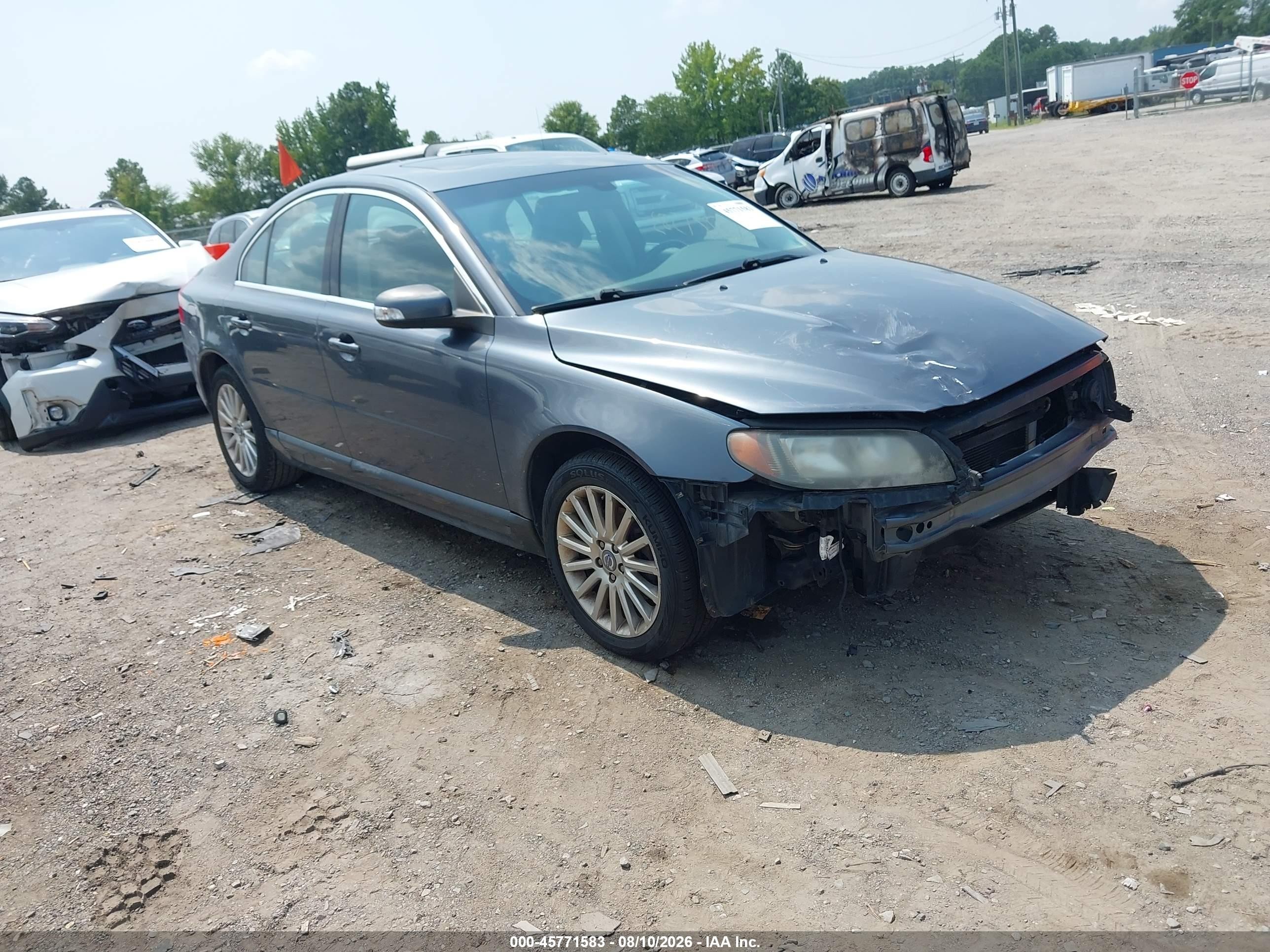 2007 Volvo S80 3.2 Gray vin: YV1AS982671041014