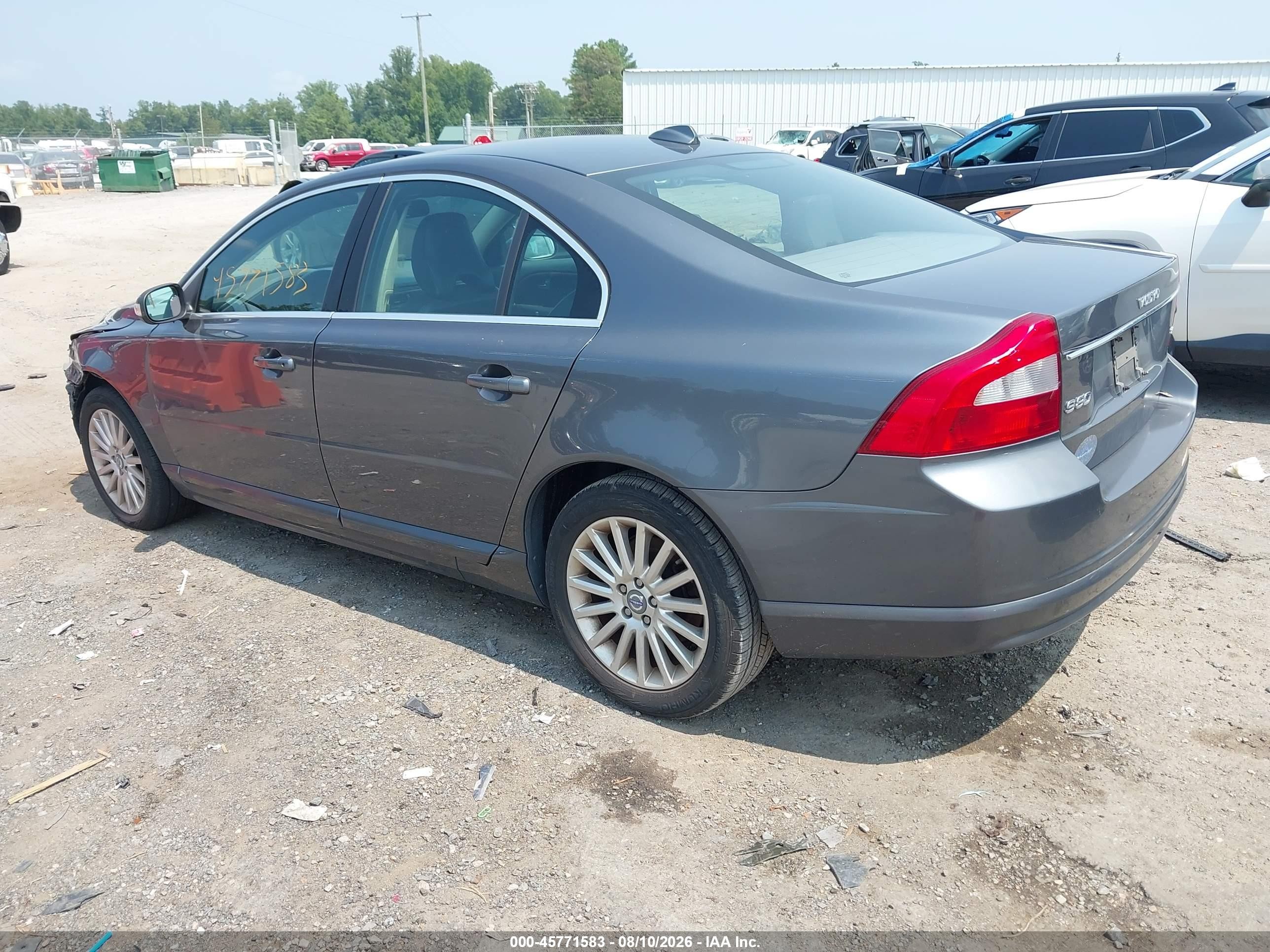2007 Volvo S80 3.2 Gray vin: YV1AS982671041014