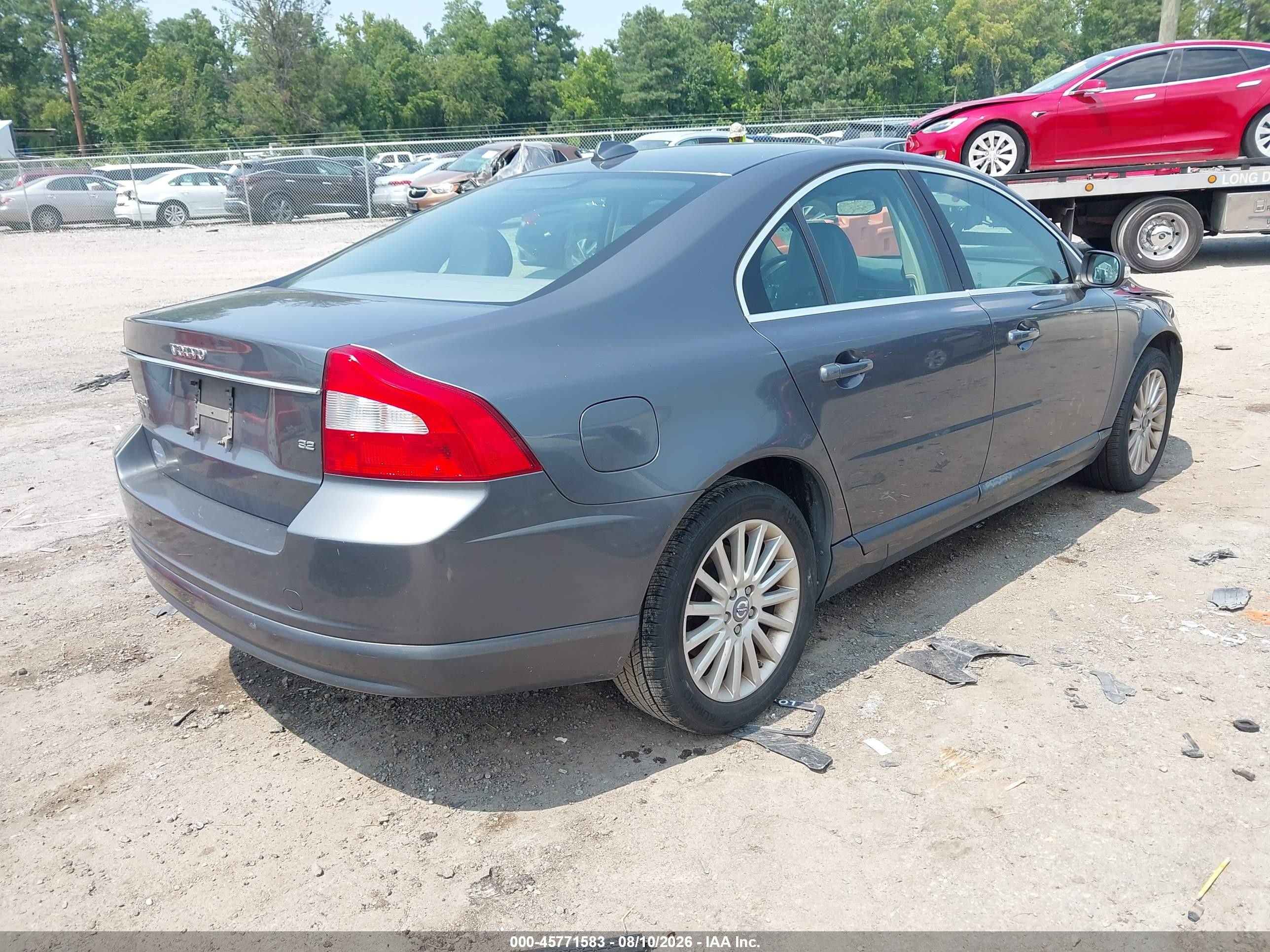 2007 Volvo S80 3.2 Gray vin: YV1AS982671041014