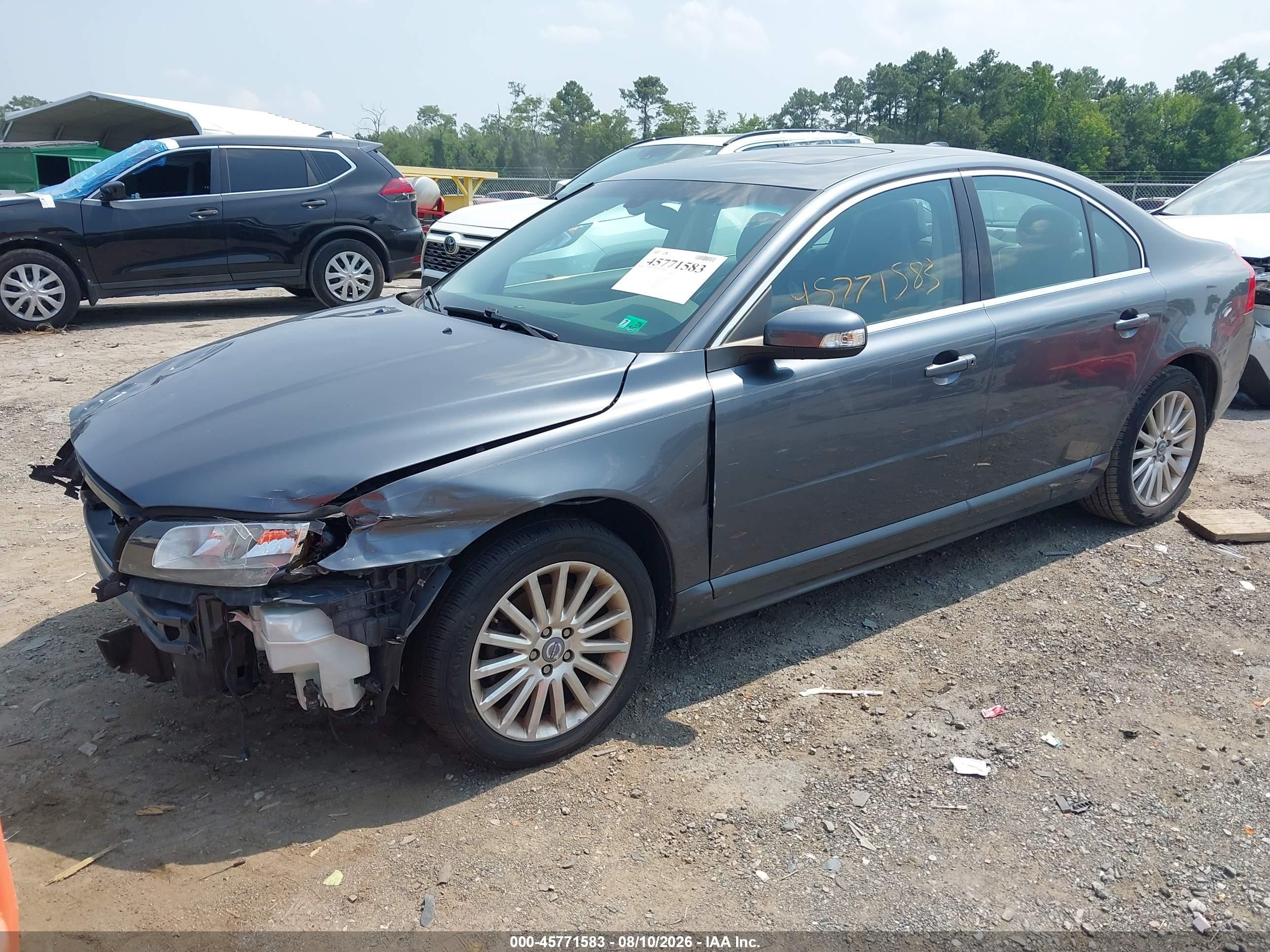 2007 Volvo S80 3.2 Gray vin: YV1AS982671041014