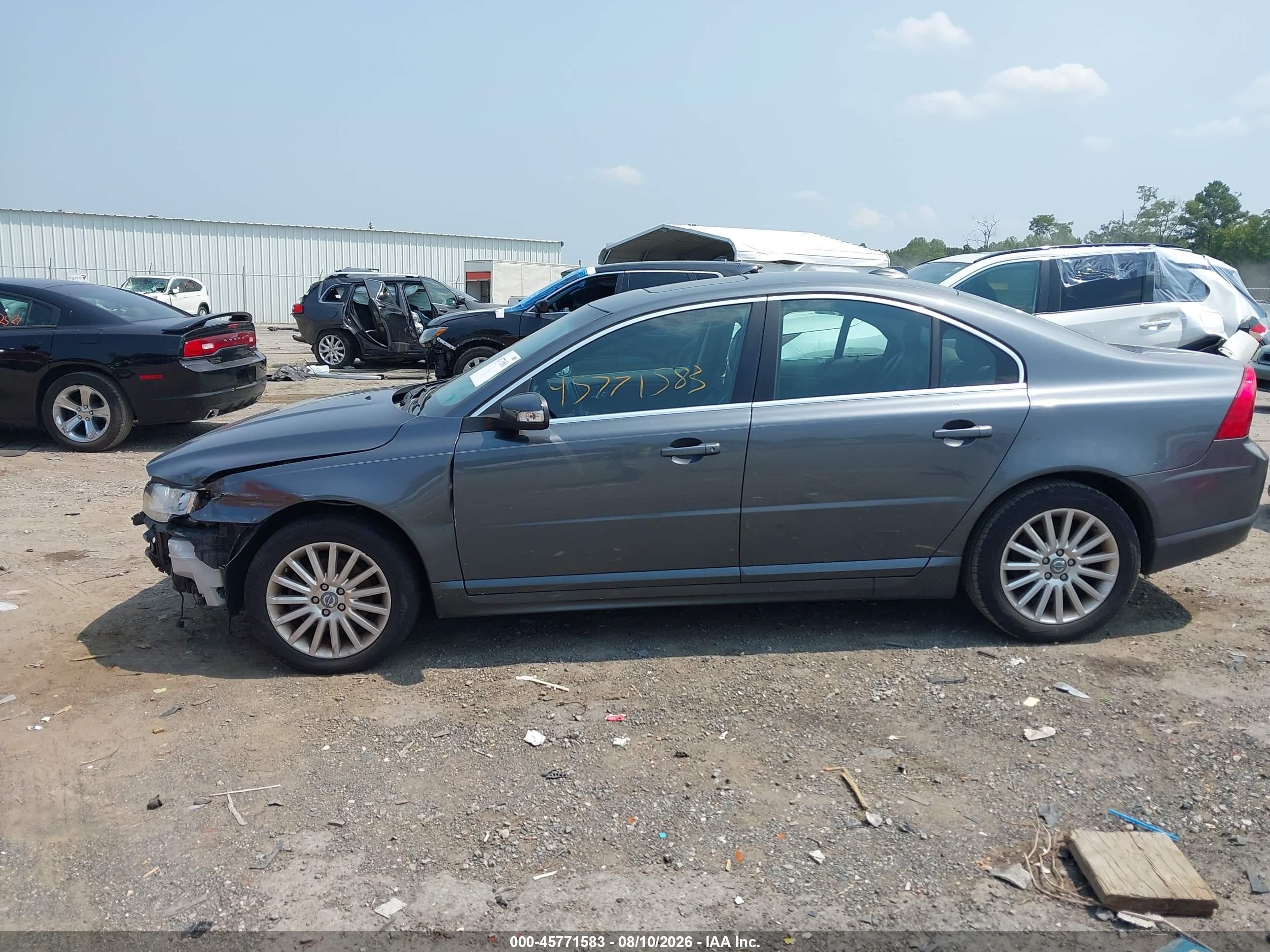 2007 Volvo S80 3.2 Gray vin: YV1AS982671041014
