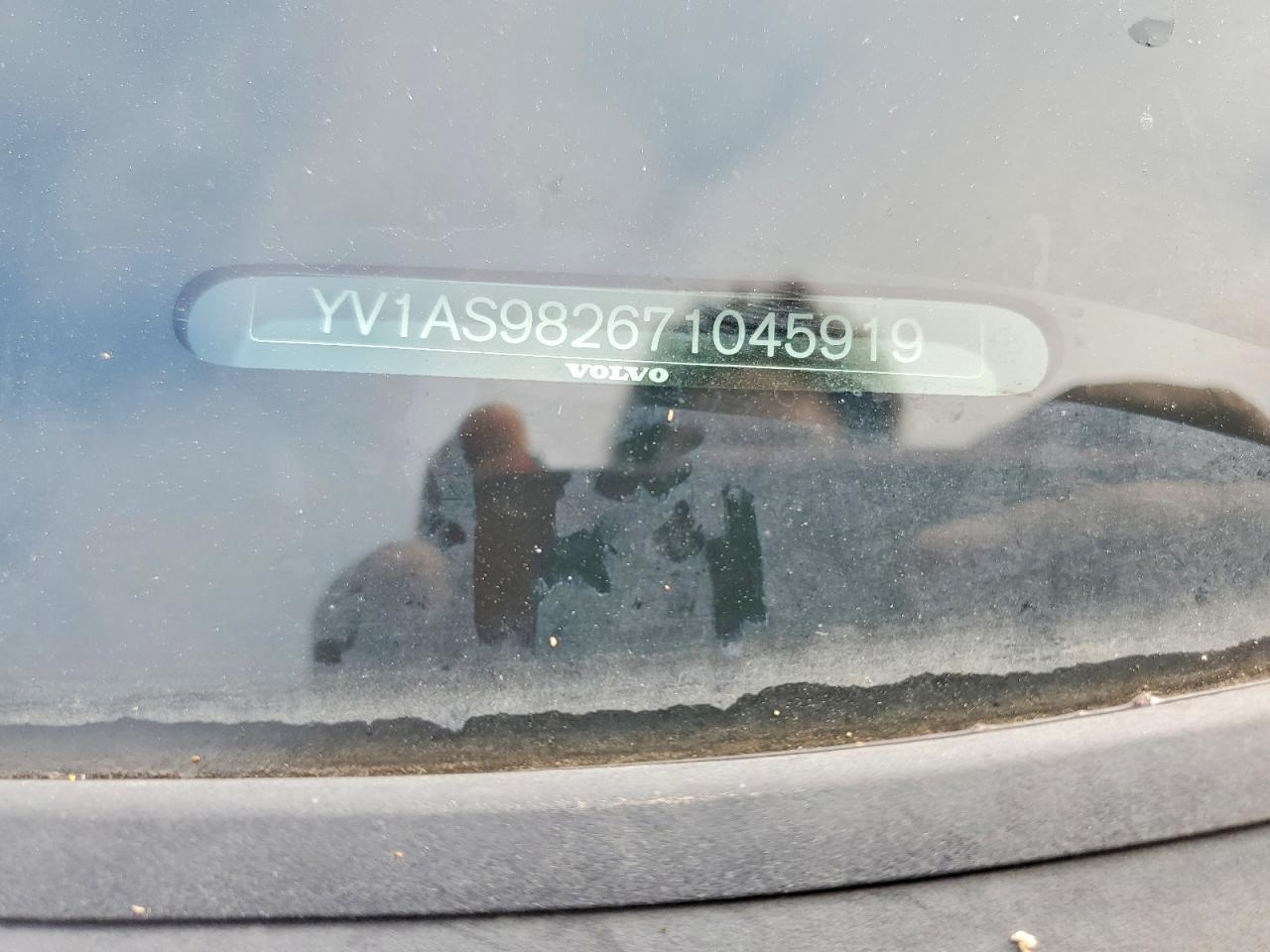 2007 Volvo S80 3.2 Gray vin: YV1AS982671045919