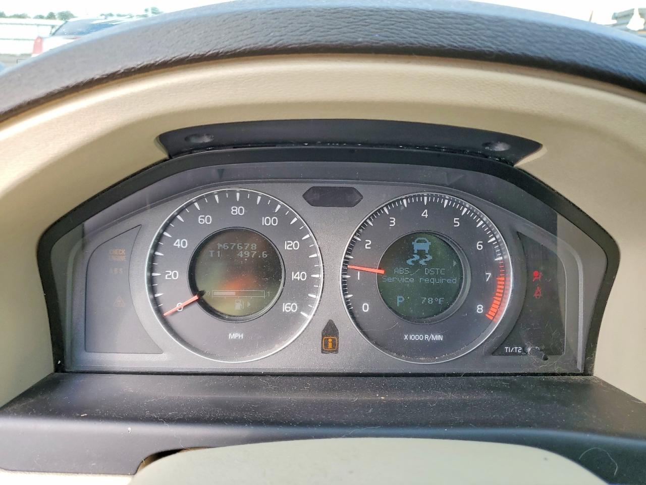 2007 Volvo S80 3.2 Gray vin: YV1AS982671045919