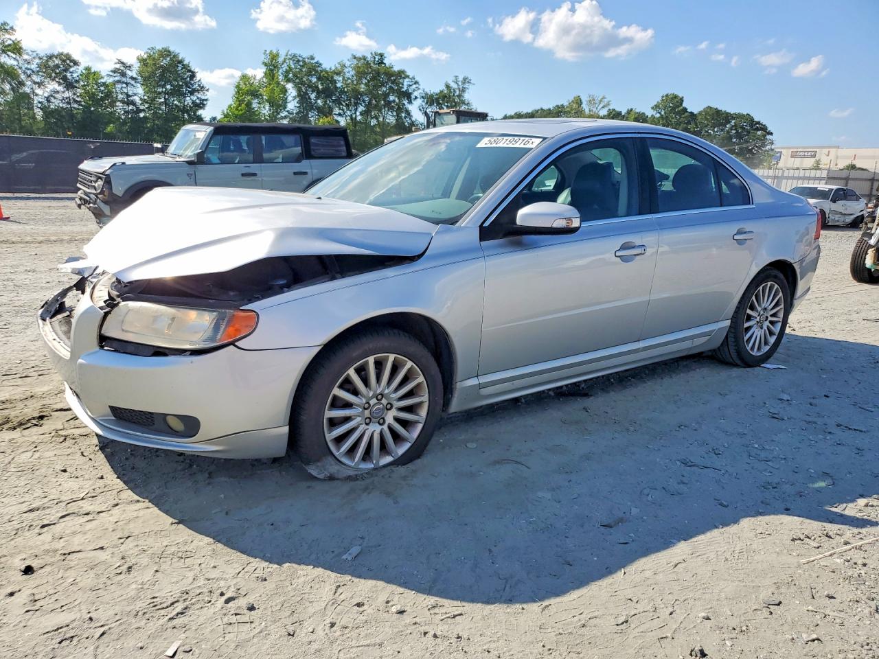 2008 Volvo S80 Серебряный vin: YV1AS982681051866