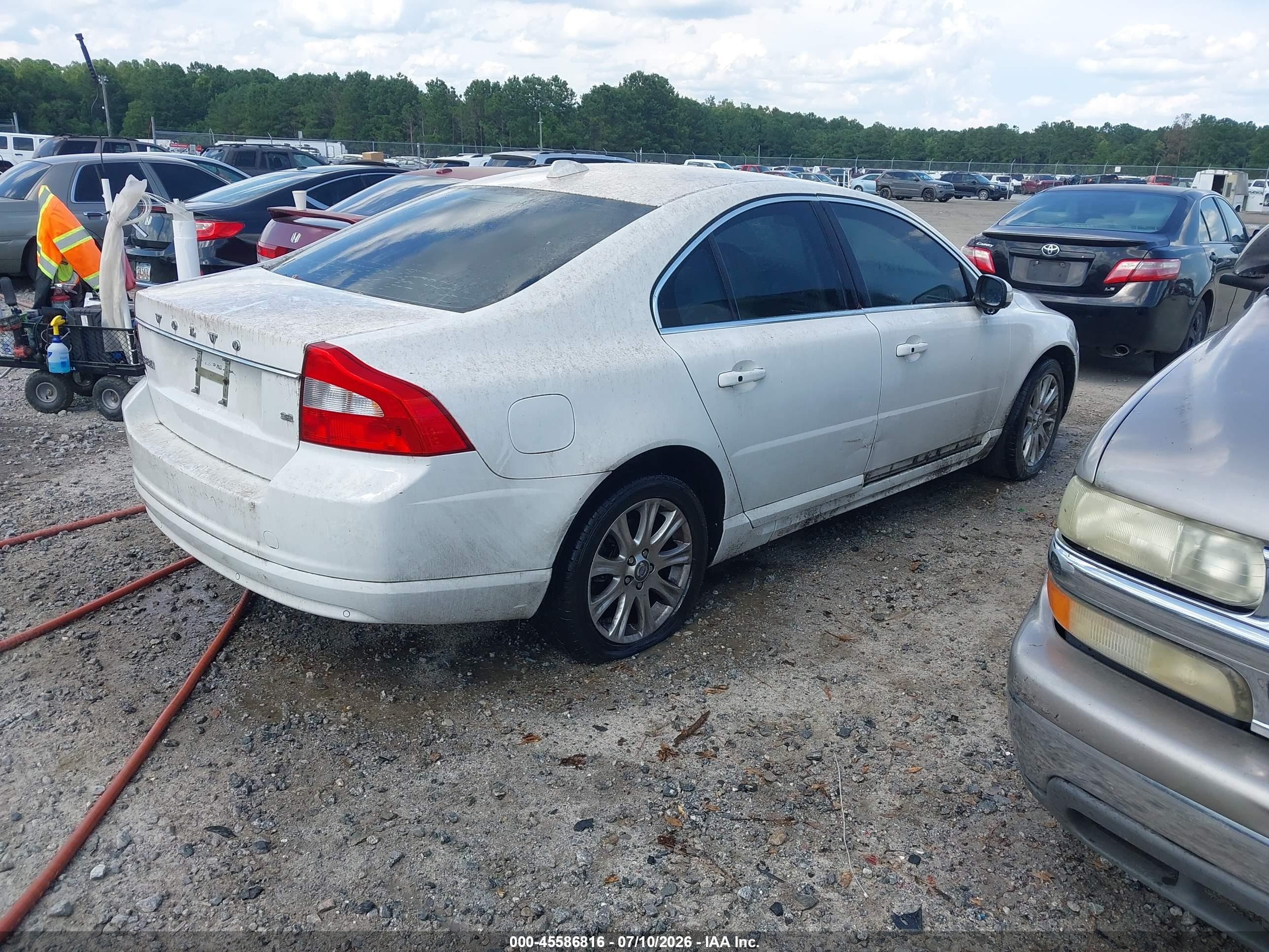 2009 Volvo S80 3.2 White vin: YV1AS982691089809