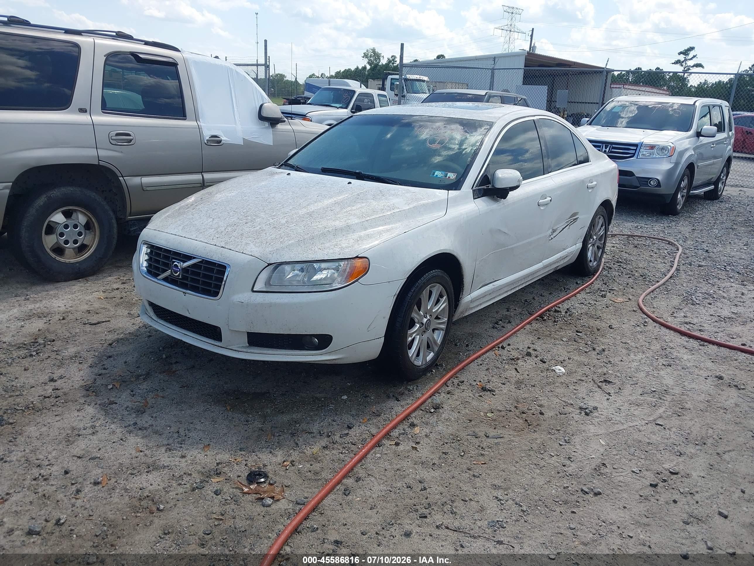 2009 Volvo S80 3.2 White vin: YV1AS982691089809