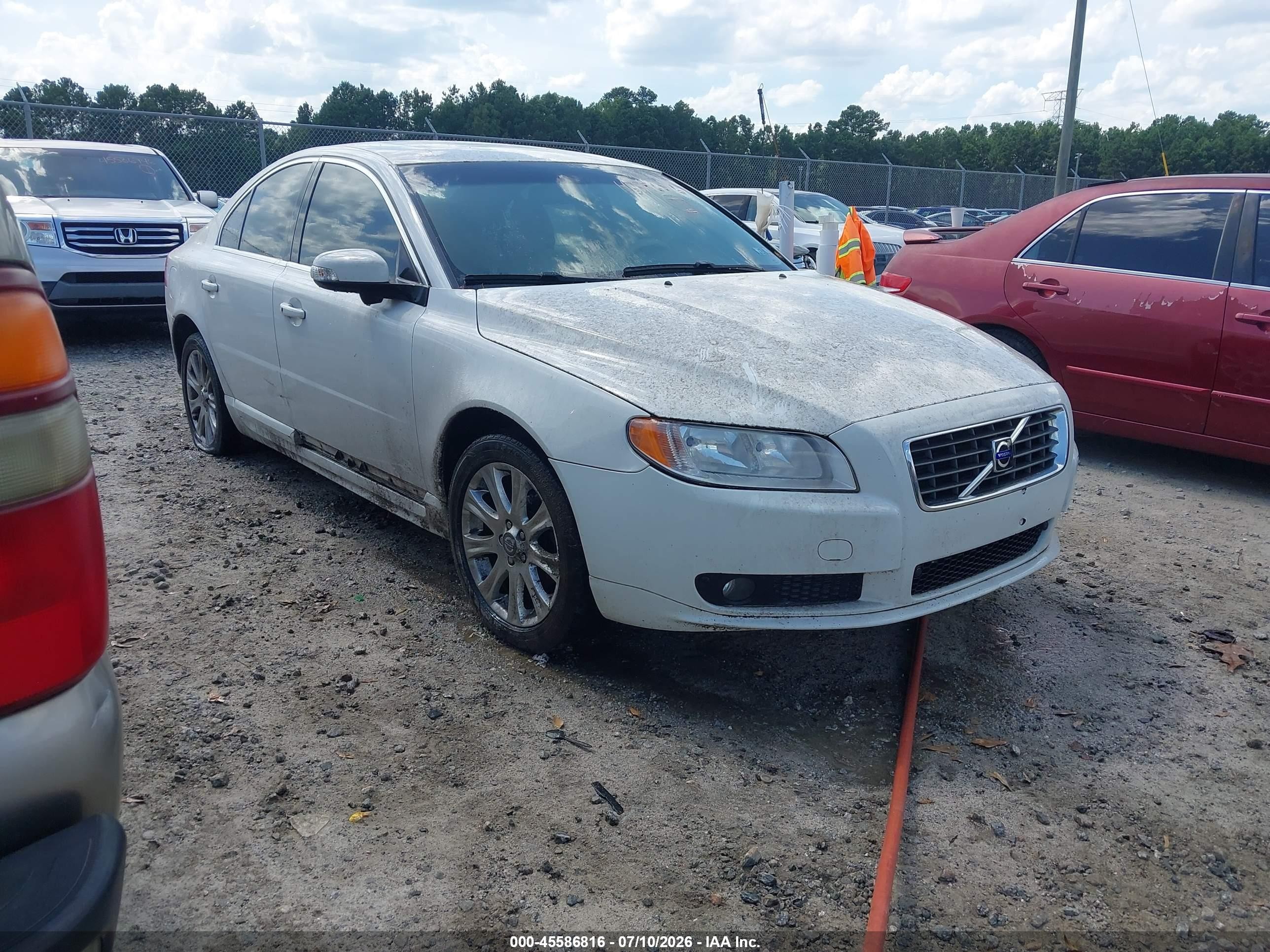 2009 Volvo S80 3.2 White vin: YV1AS982691089809