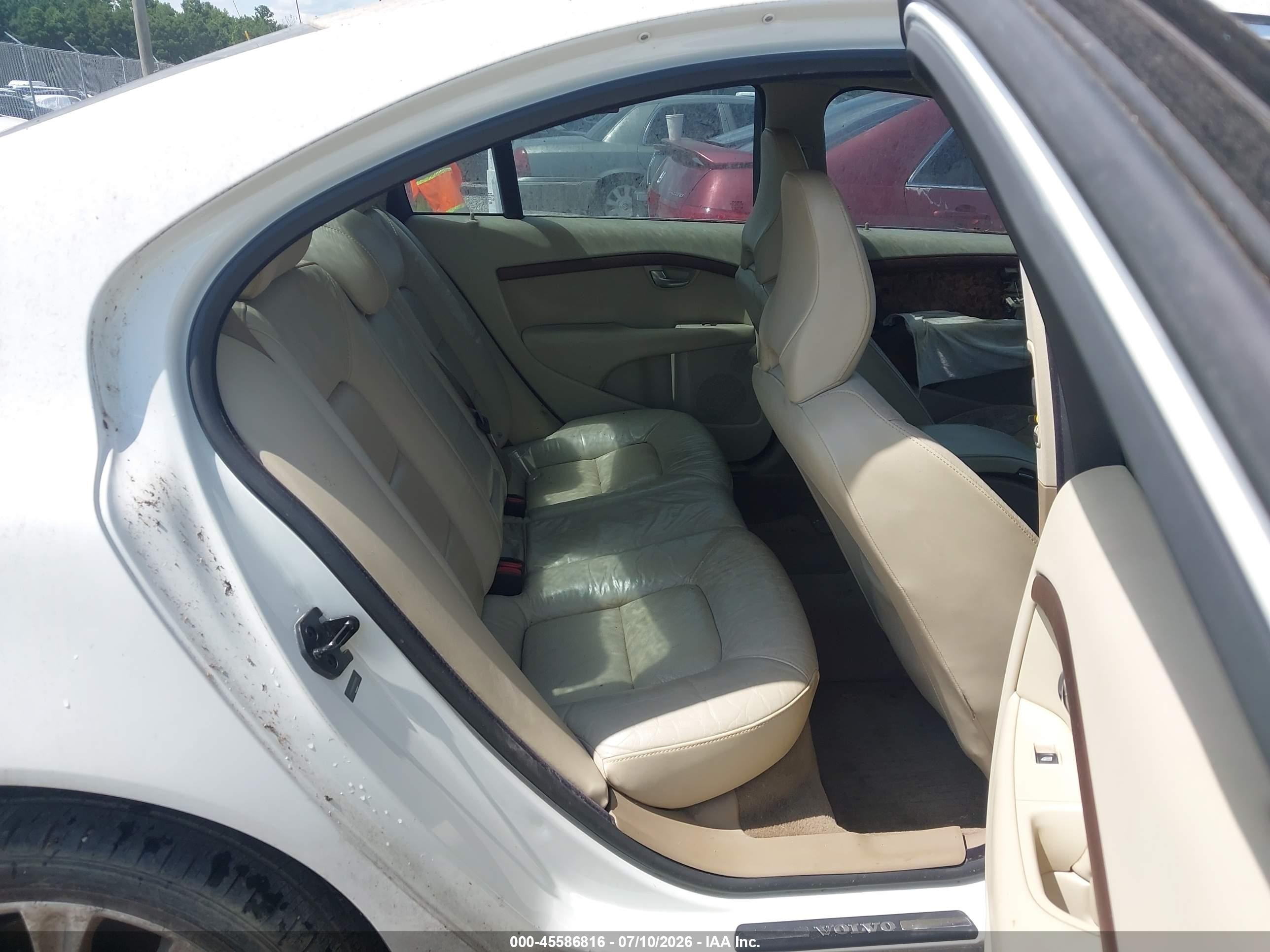 2009 Volvo S80 3.2 White vin: YV1AS982691089809