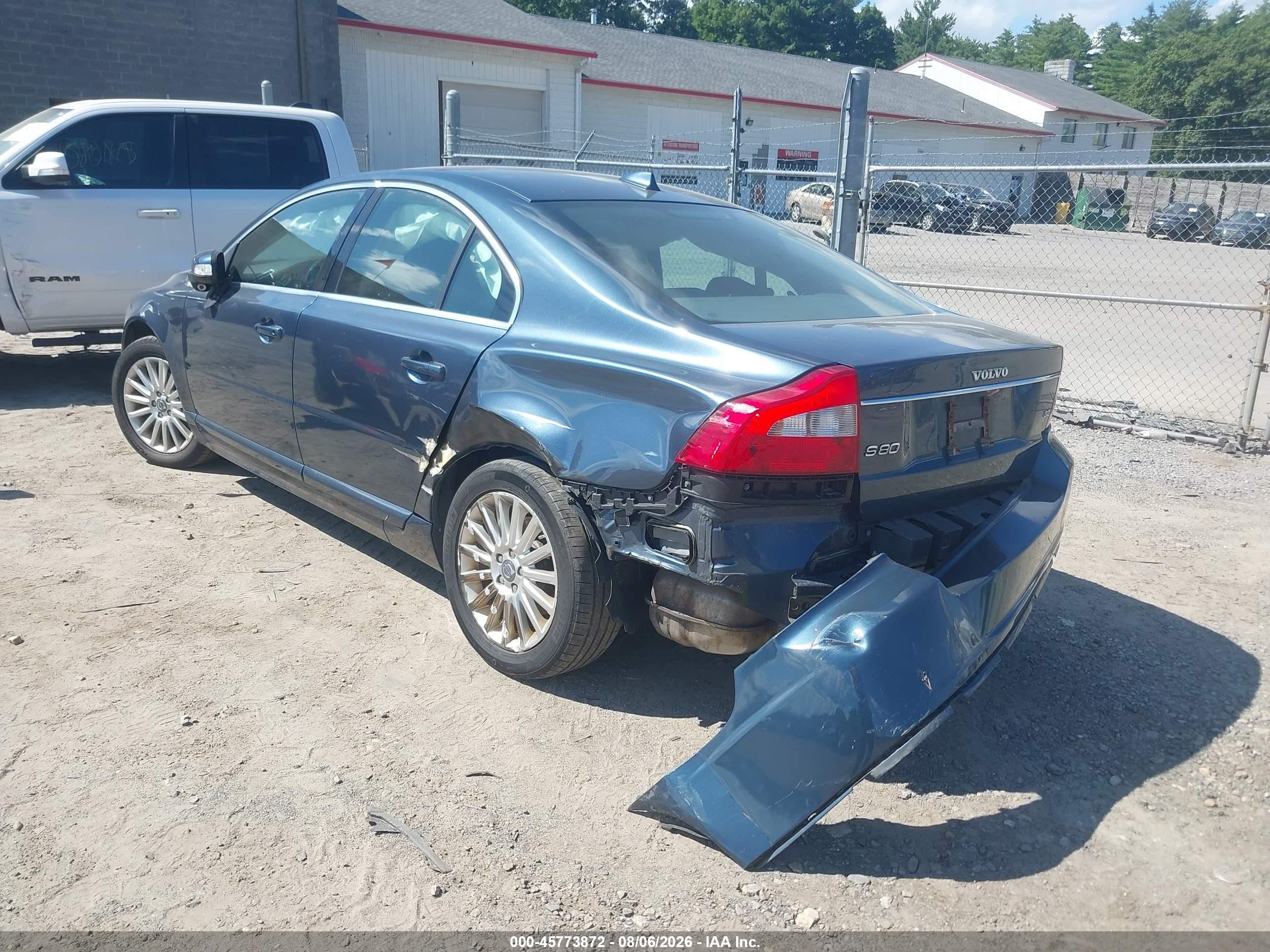2007 Volvo S80 3.2 Black vin: YV1AS982871034727