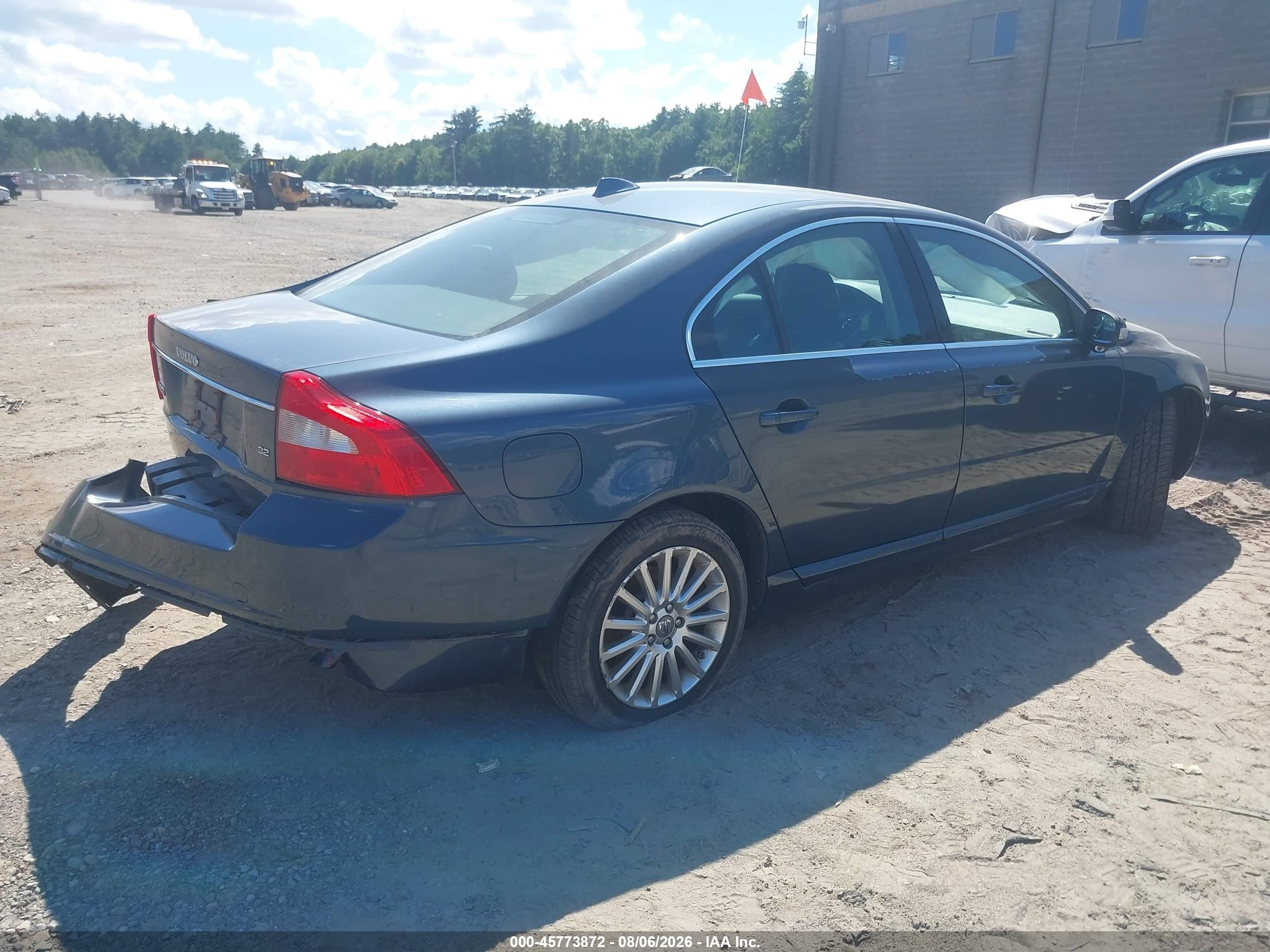 2007 Volvo S80 3.2 Black vin: YV1AS982871034727